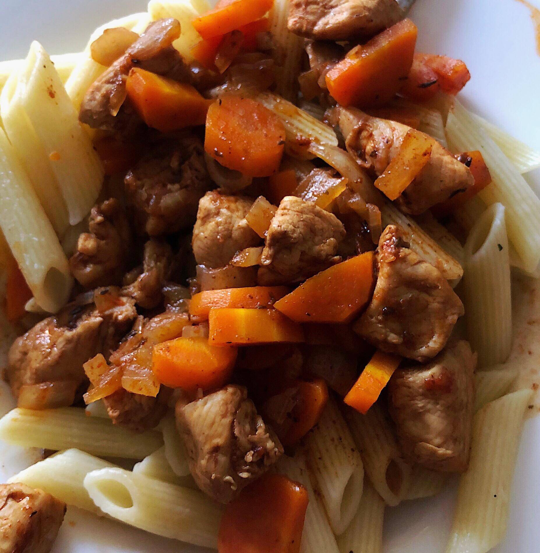 Émincé de poulet au coca - Recette Cookeo | Moulinex