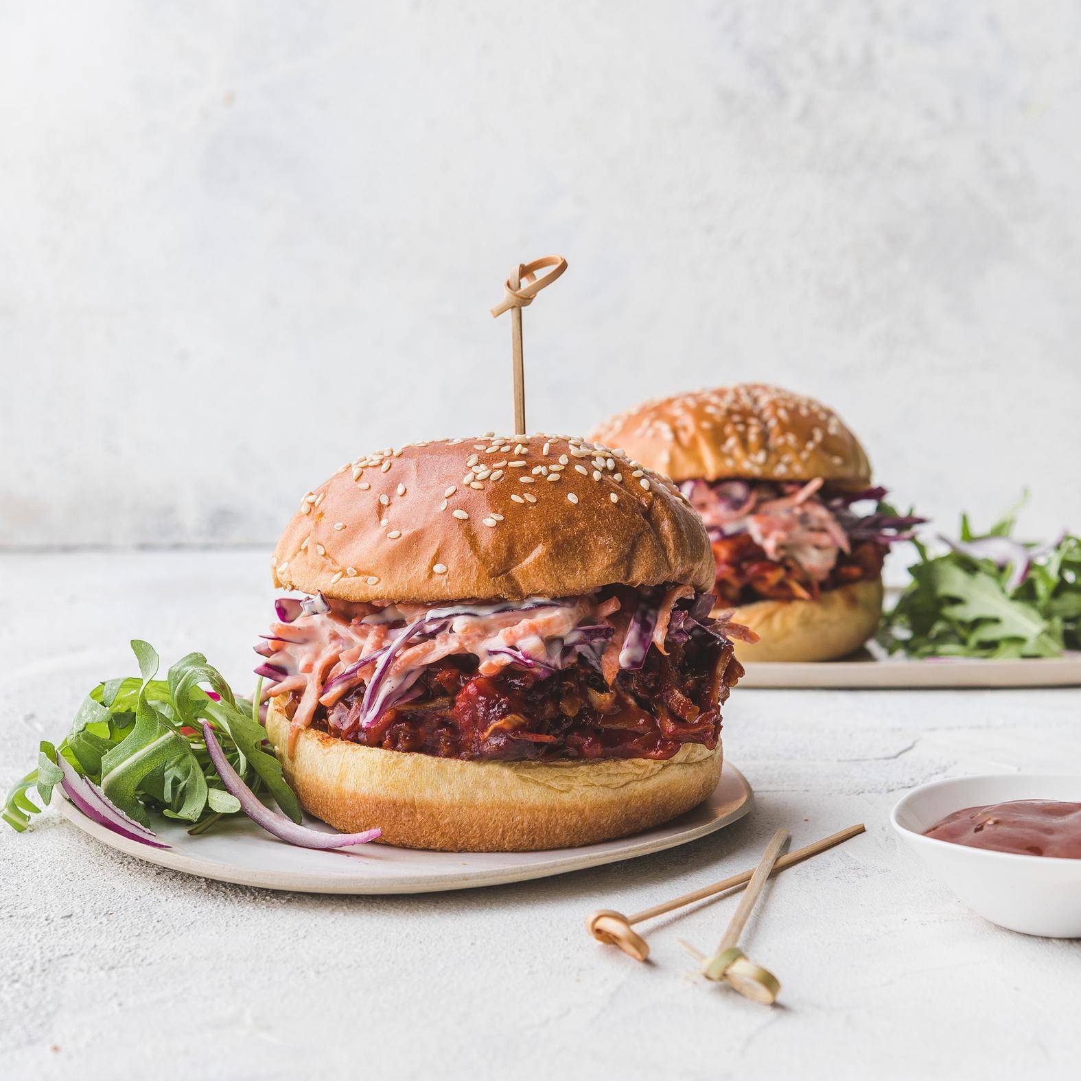 Vegan burgers - Recette Easy Fry Mega | Moulinex