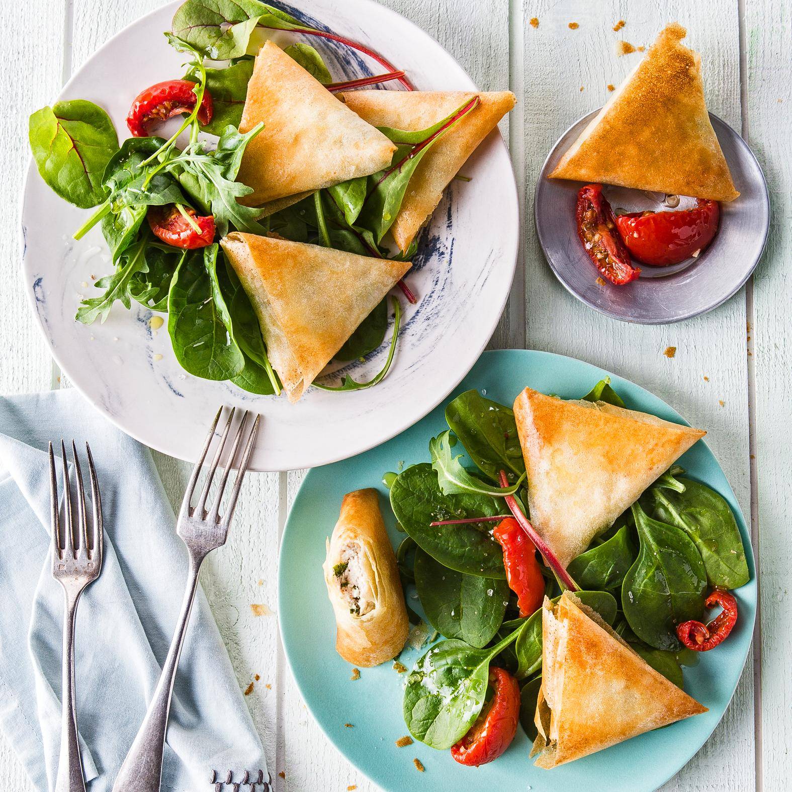 Samosas au poulet - Recette Cook'in One | Moulinex