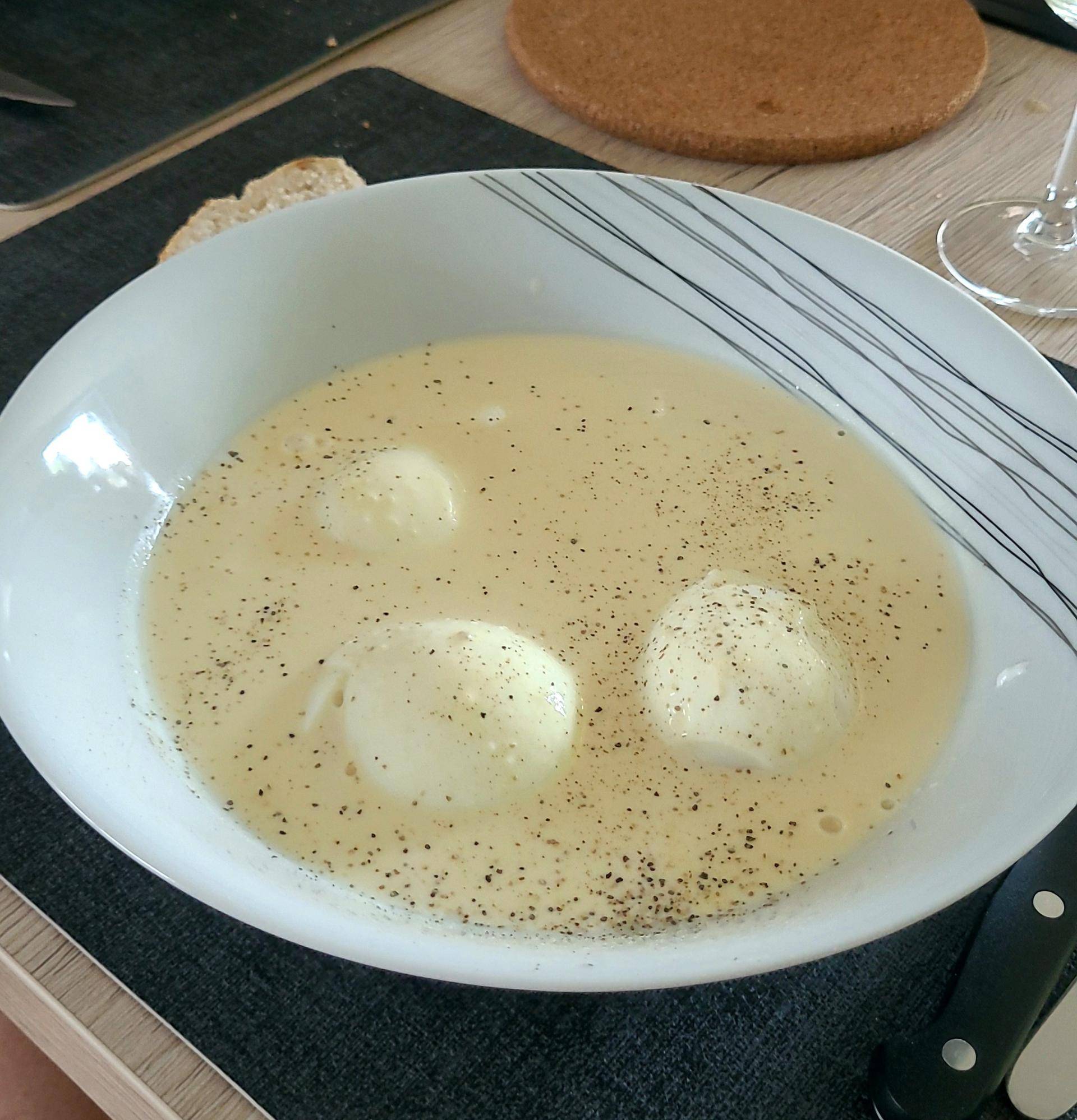 Oeuf Meurette à l'Epoisse - Recette Companion Connect XL | Moulinex