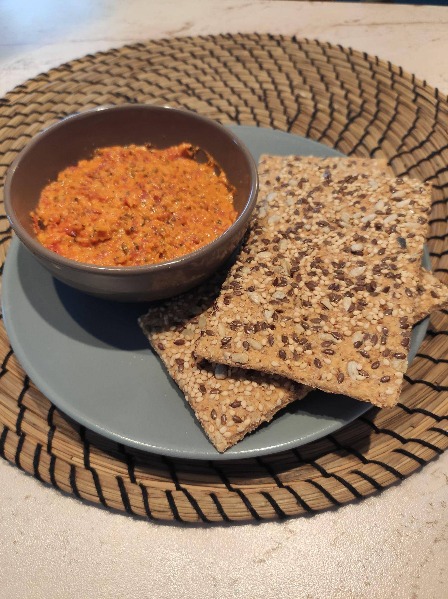 Pesto de poivron rouge - Recette Companion | Moulinex