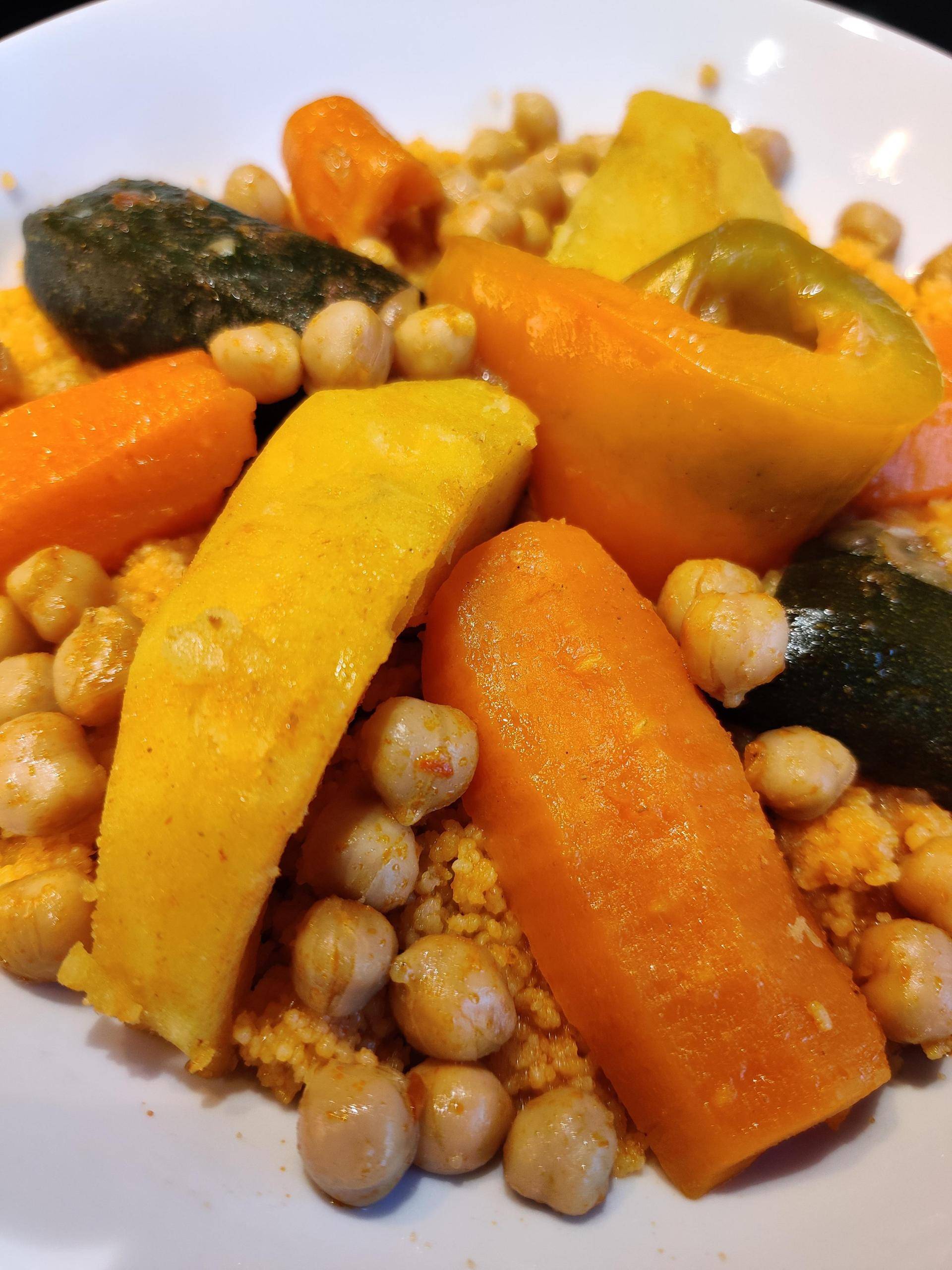 Couscous végétarien à la vapeur - Recette Cookeo V3 | Moulinex