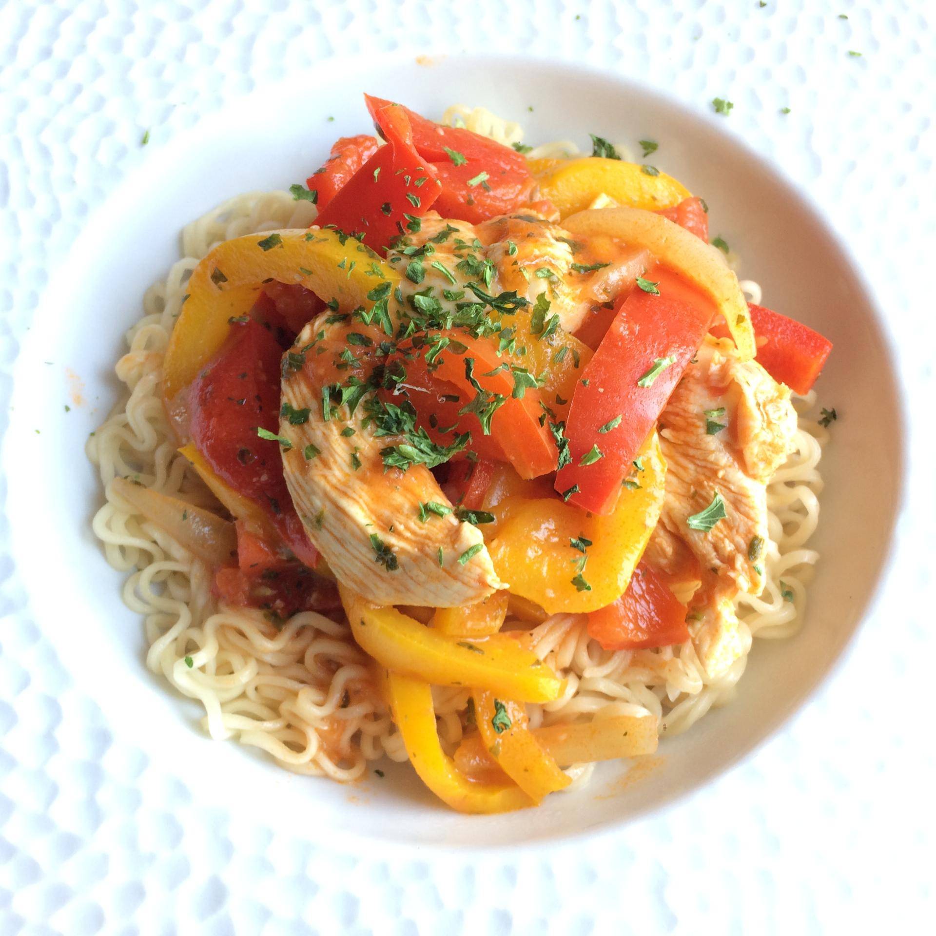 Poulet Basquaise Weight-Watchers - Recette Cookeo | Moulinex