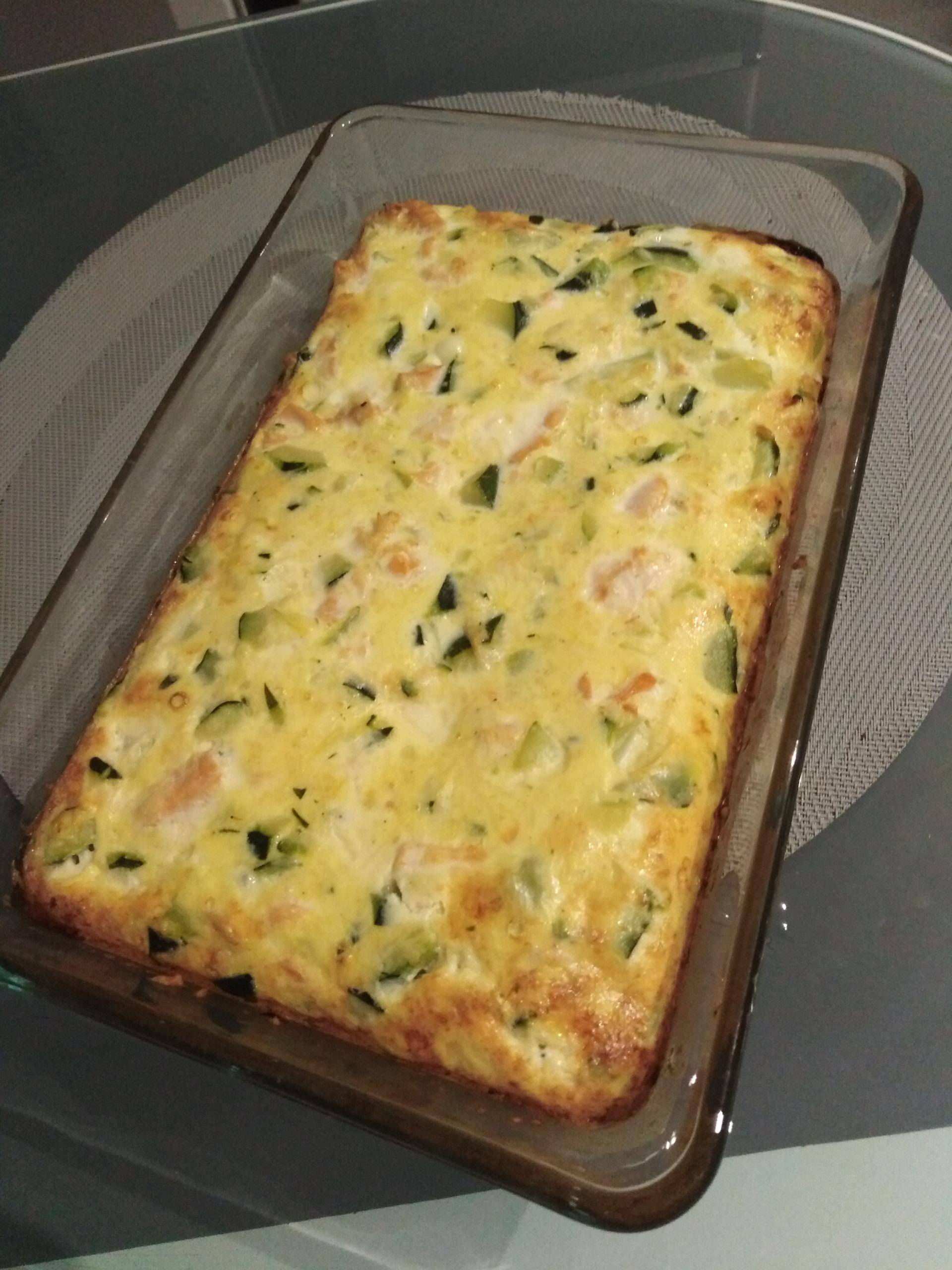 Clafoutis saumon courgettes - Recette Companion XL | Moulinex