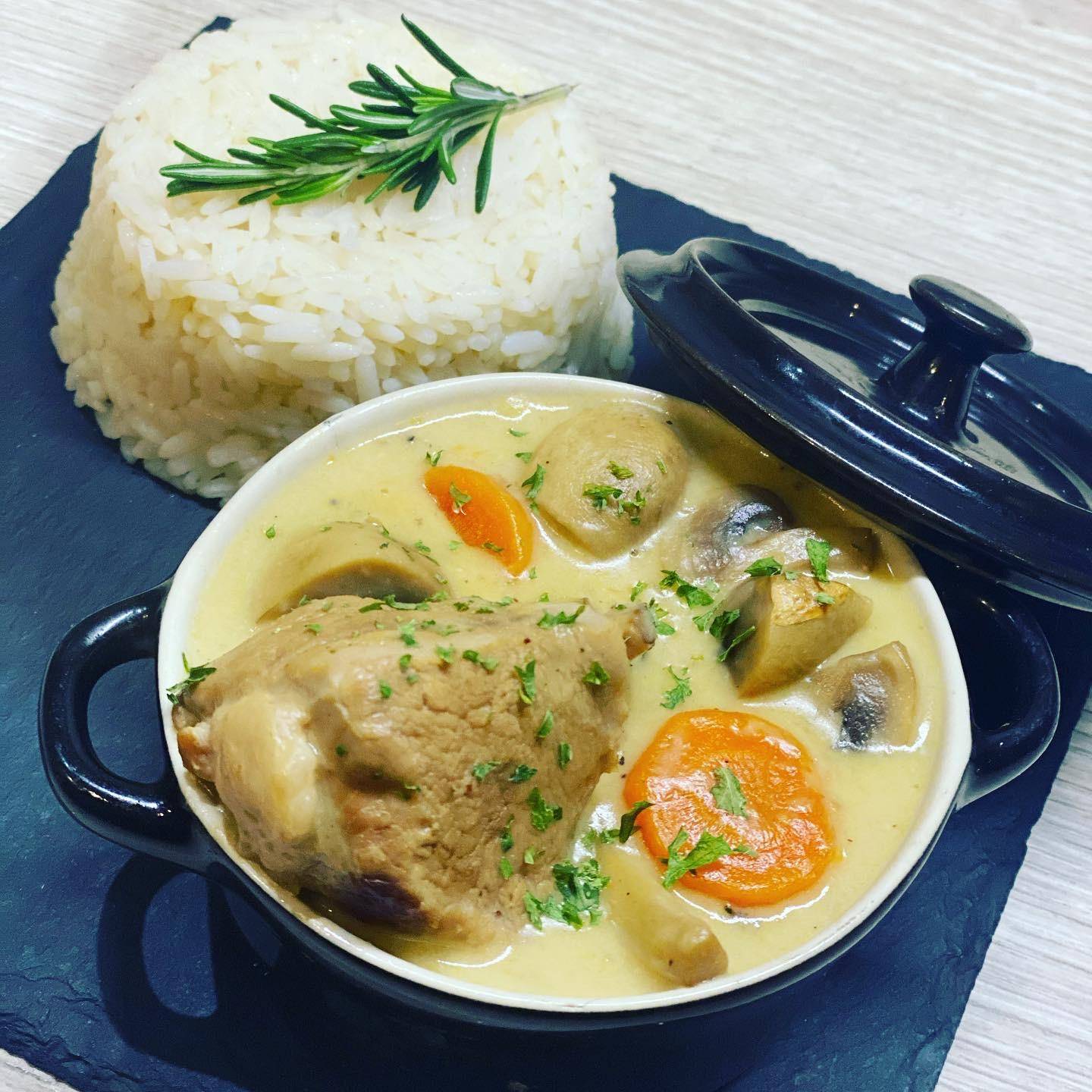 Blanquette de veau expresse sans vin - Recette Cookeo V3 | Moulinex