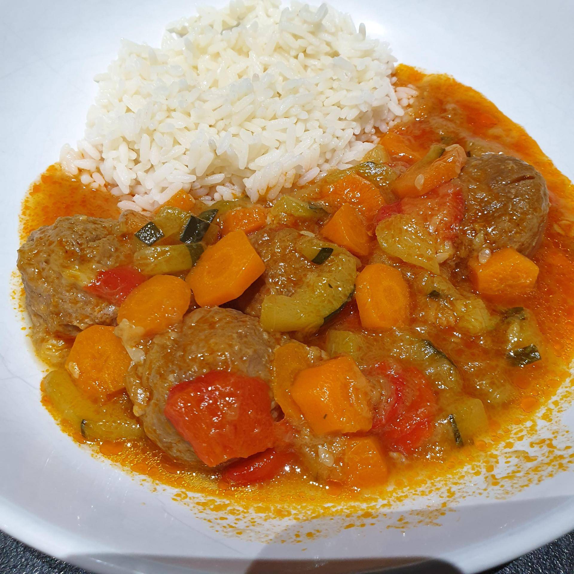 Boulette de beoufs au légumes - Recette Cookeo V3 | Moulinex