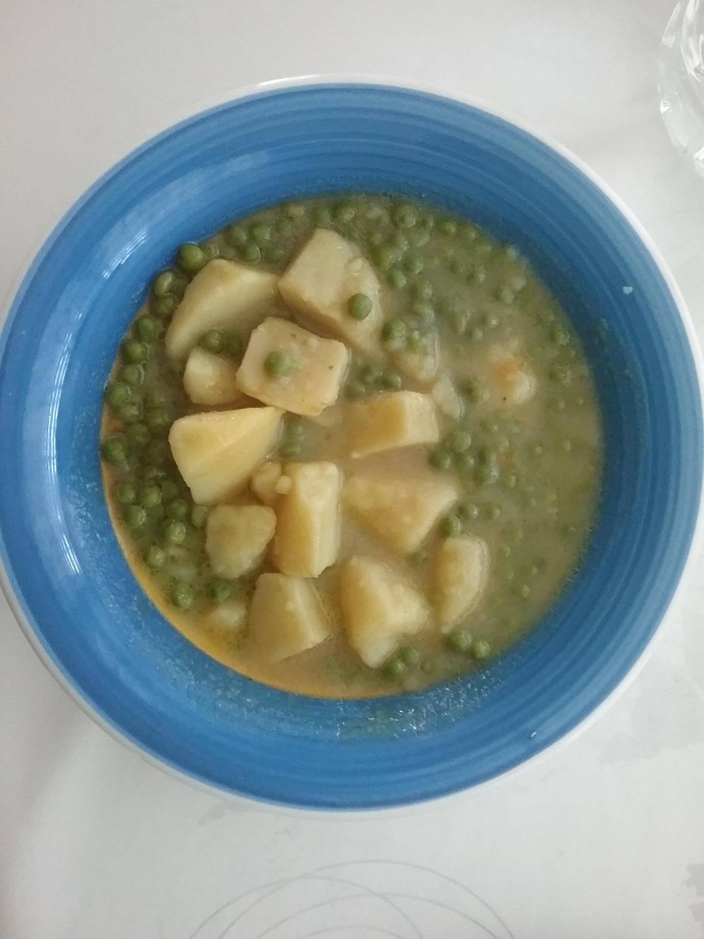 Pommes de terre et petit pois - Recette Cookeo | Moulinex