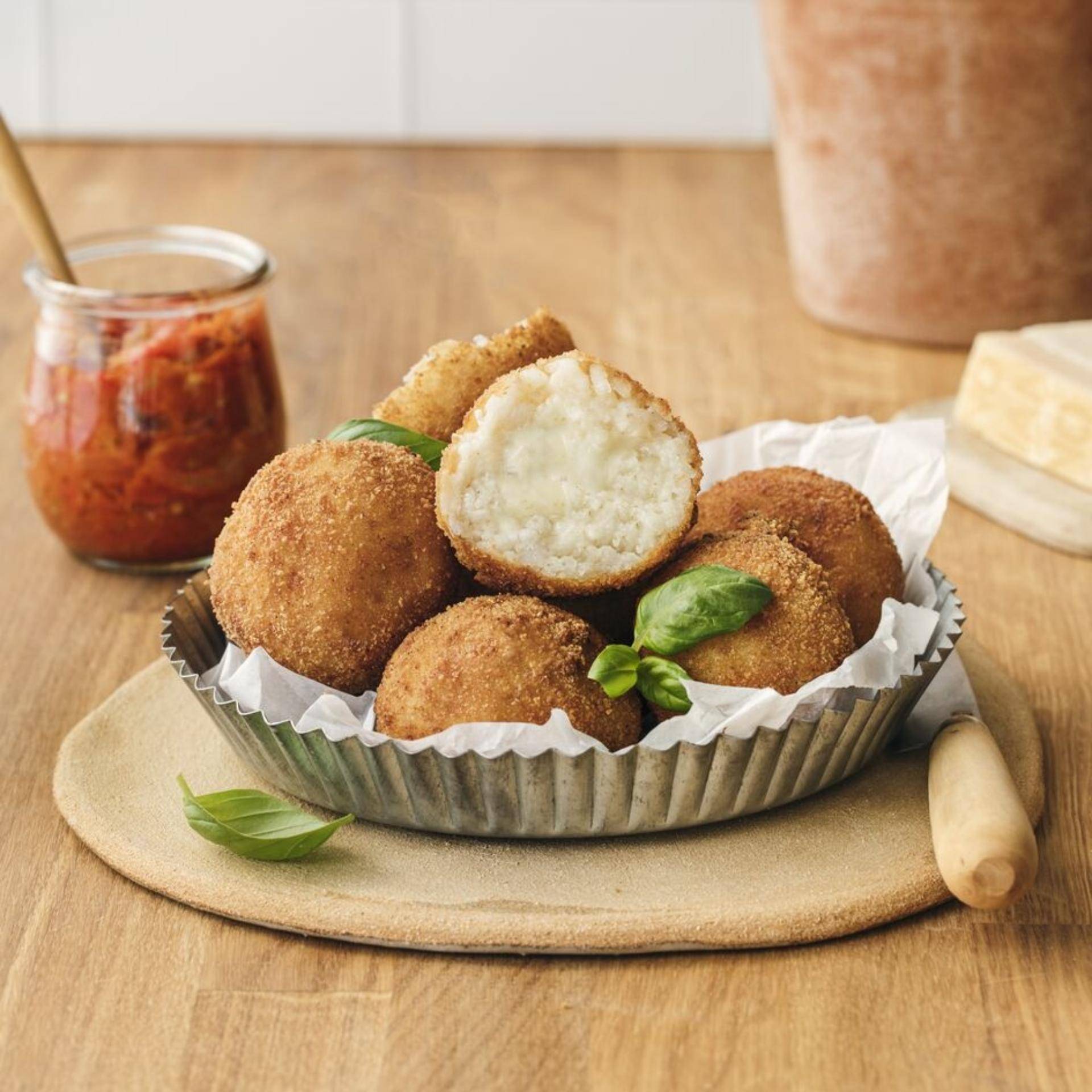Arancini croustillants - Recette Companion Connect | Moulinex