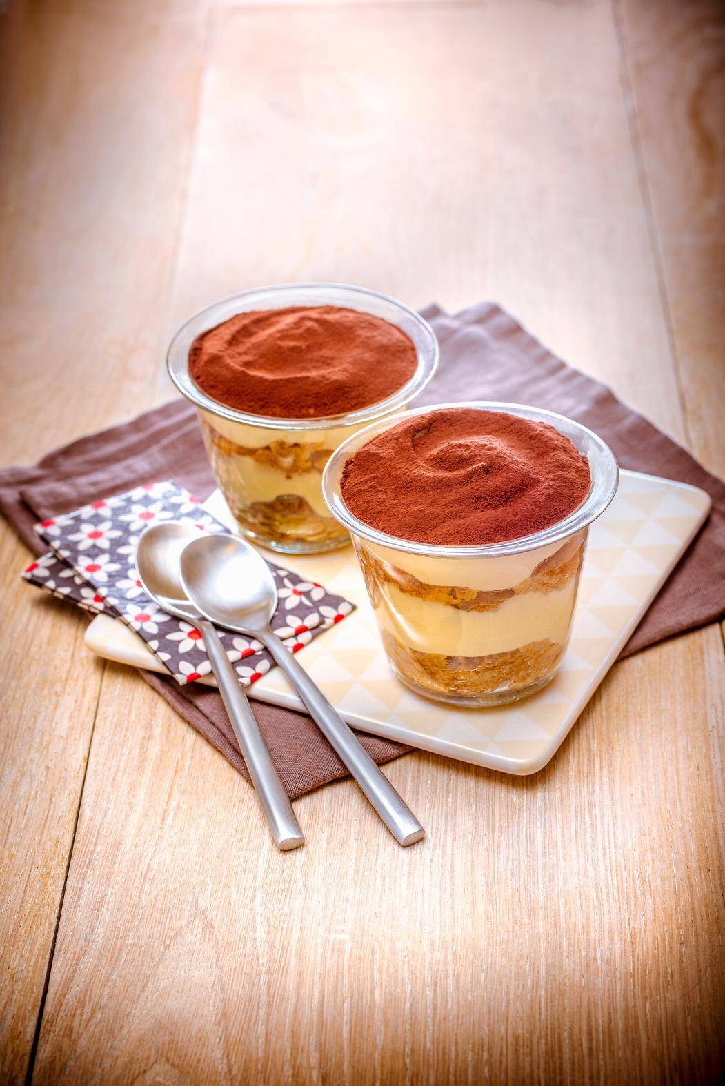 Verrines tiramisu - Recette Companion | Moulinex