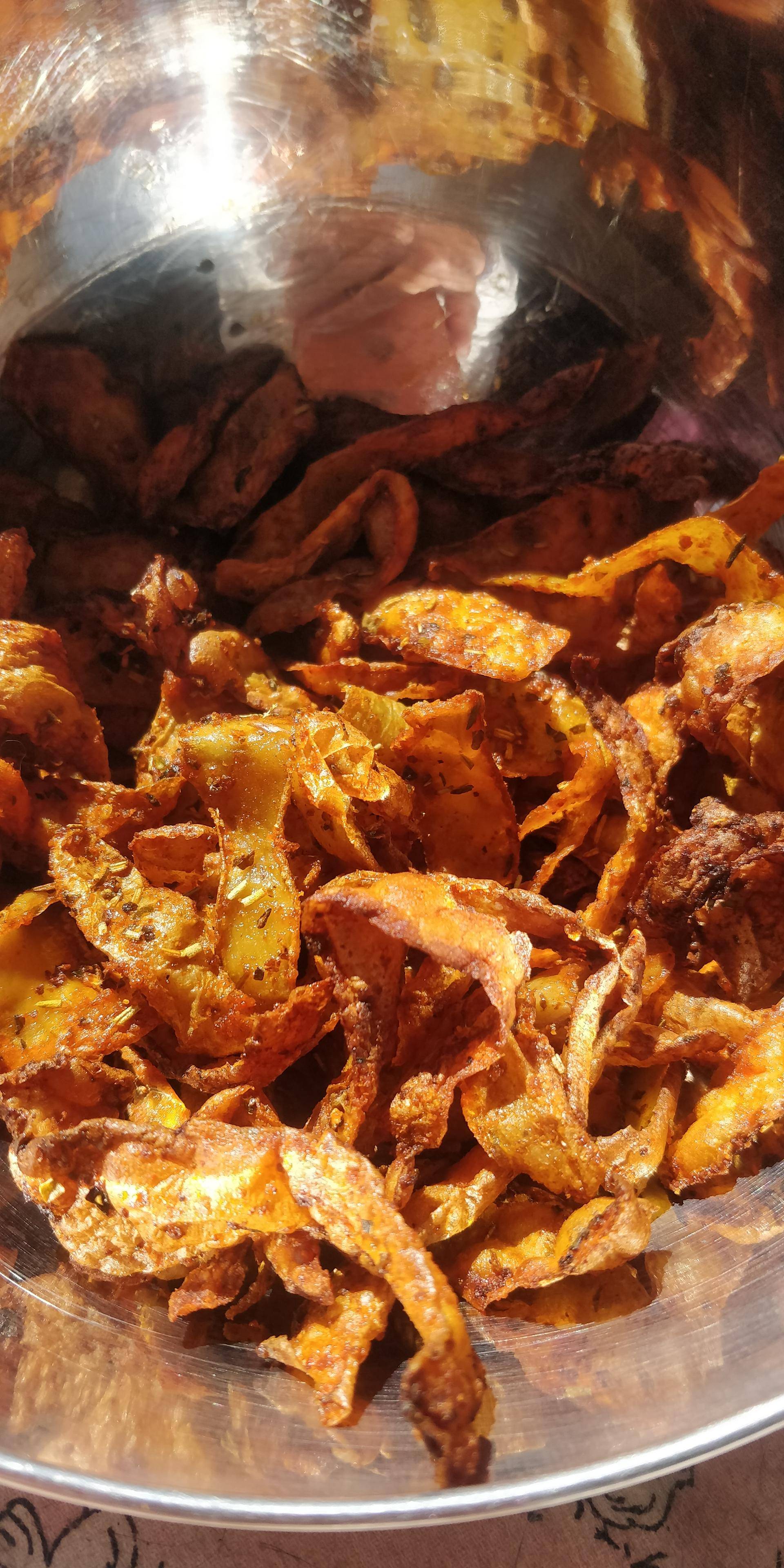 Chips de pelure de pomme de terre avec l'extra crisp ) - Recette Cookeo V3 | Moulinex