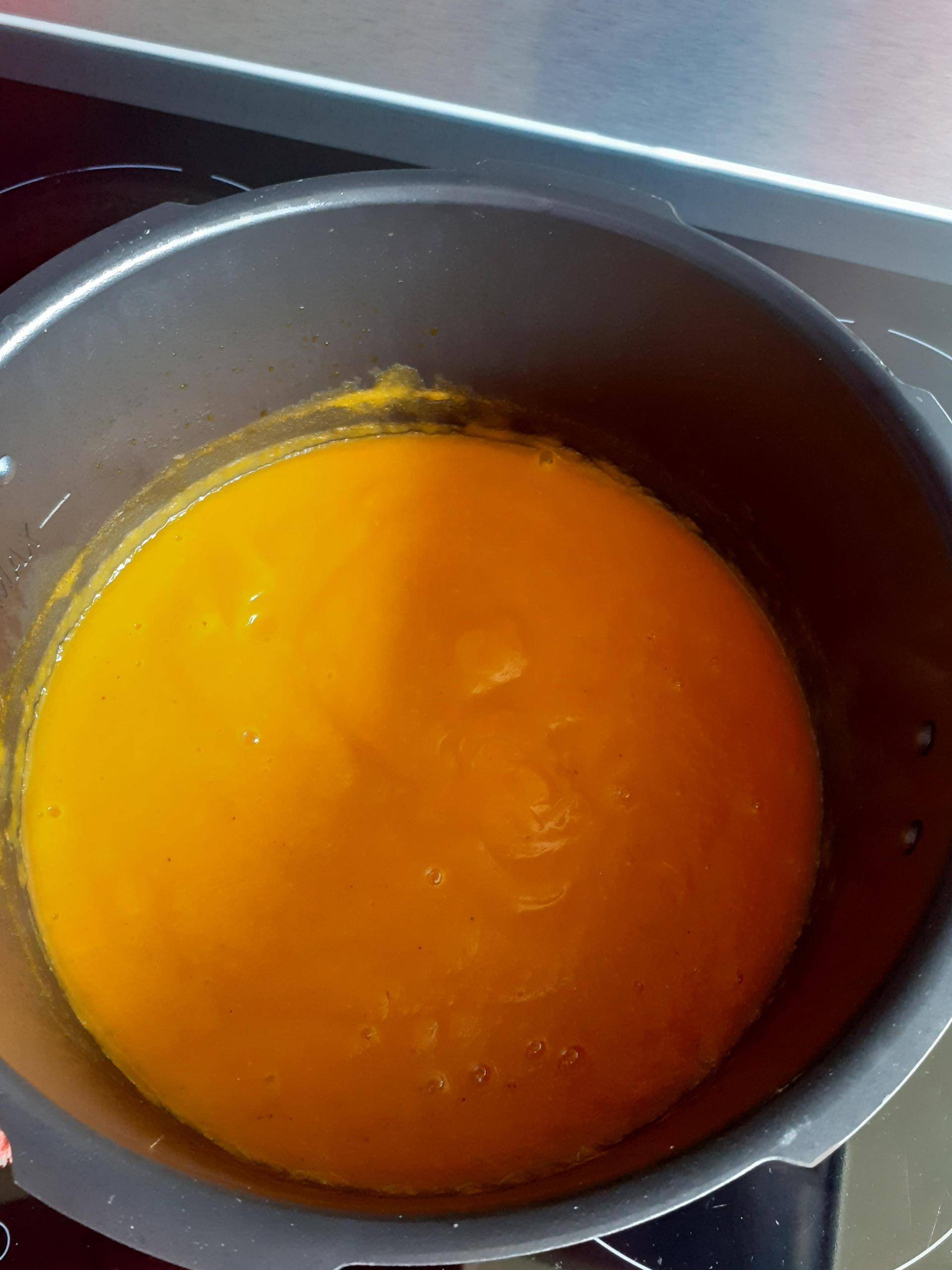 Velouté de carottes et potimarron - Recette Cookeo | Moulinex