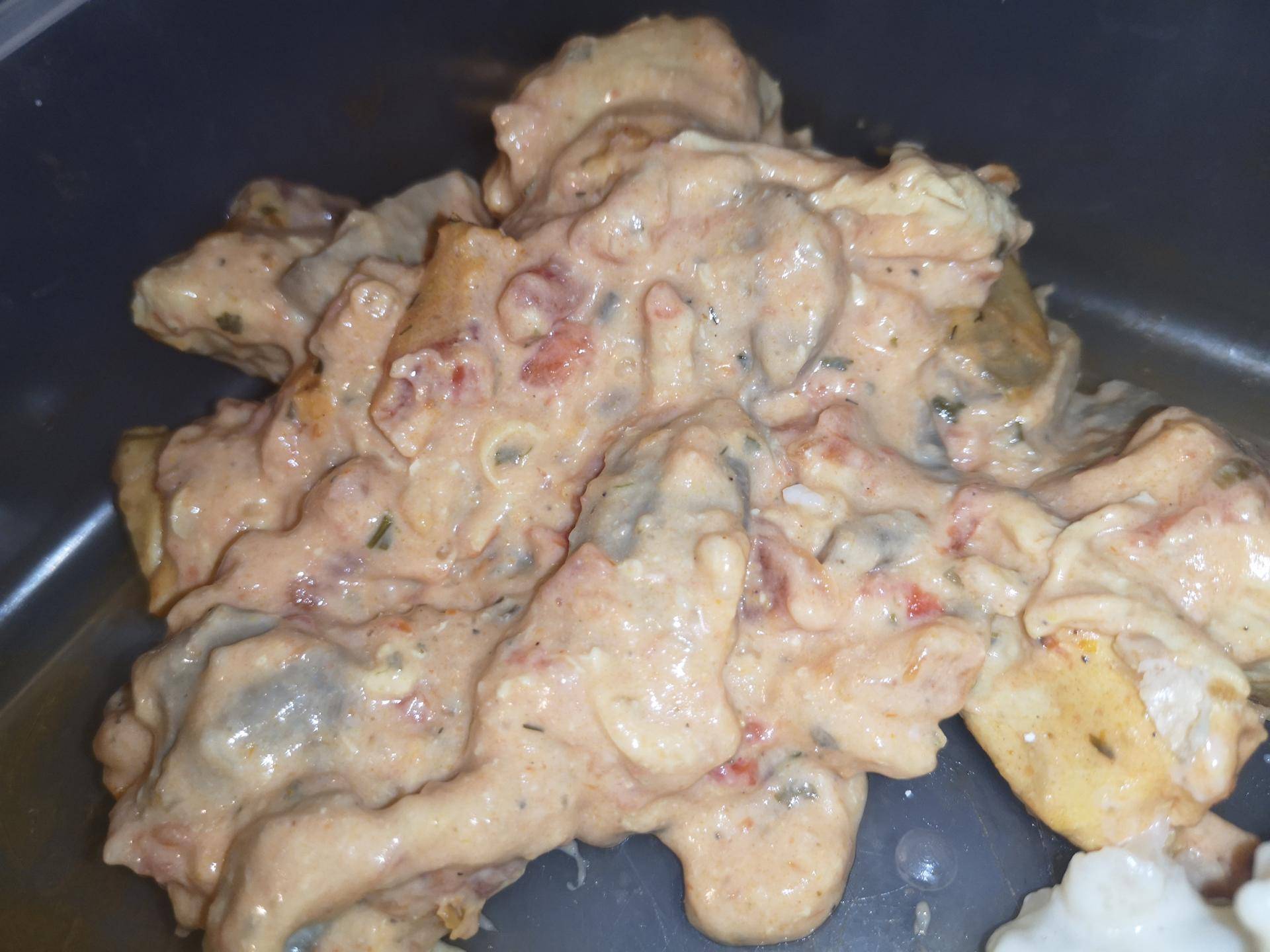 Poulet crème fraîche, curry et concassé de tomate - Recette Cookeo V3 | Moulinex