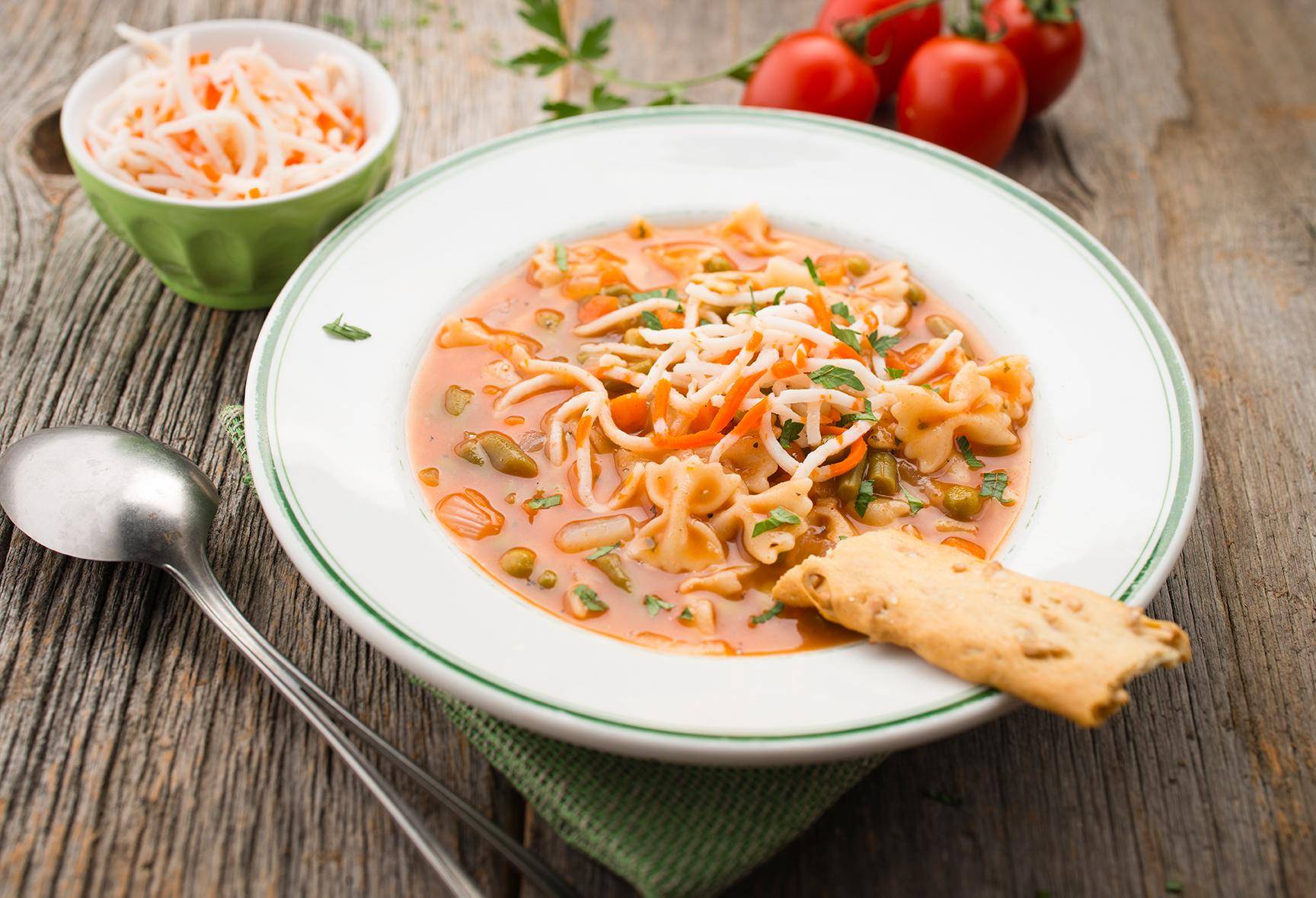 Minestrone express au crabe - Recette Cookeo | Moulinex