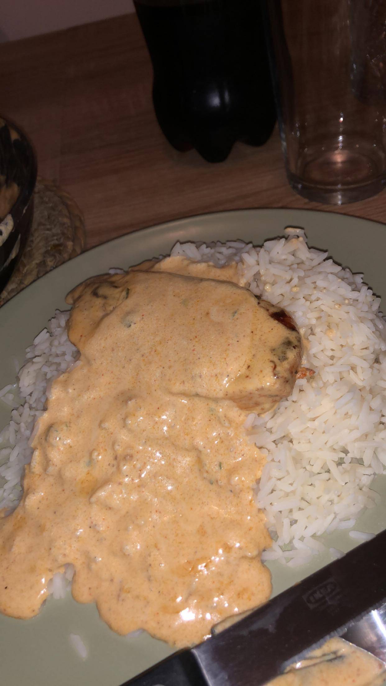 Riz au poulet et sa sauce - Recette Cookeo V3 | Moulinex