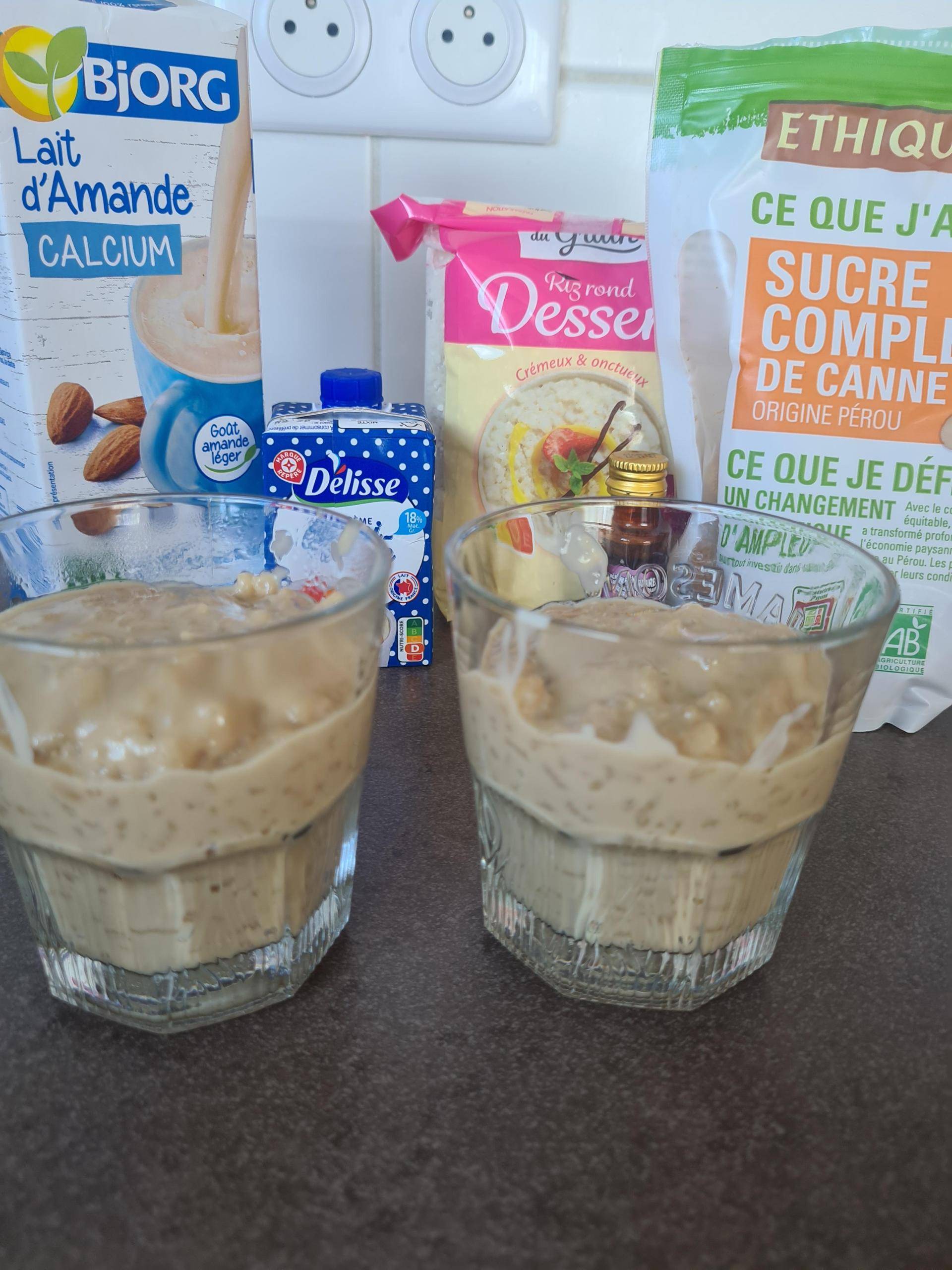 Riz au lait d'amande valliné - Recette Companion XL | Moulinex