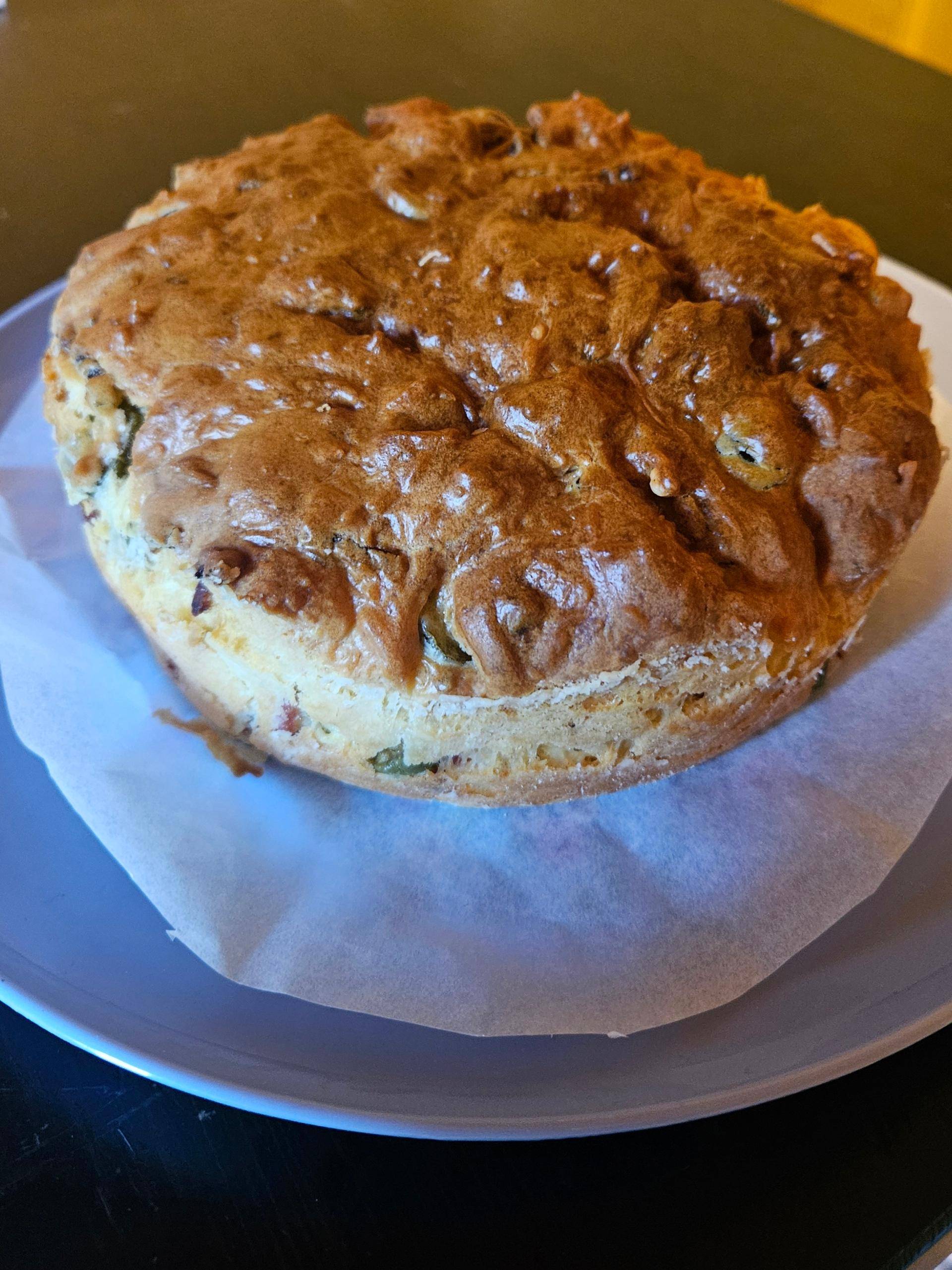 Cake au jambon et aux olives vertes - Recette Cookeo V3 | Moulinex