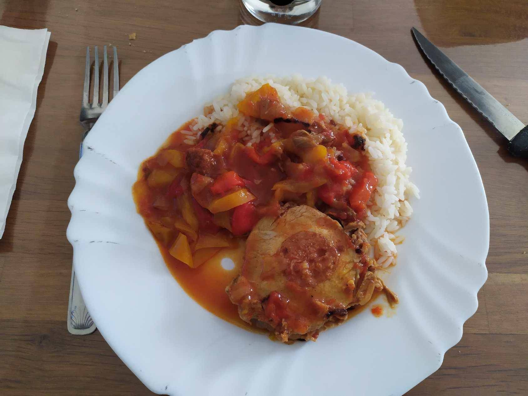 Rôti de porc a l espagnol - Recette Cookeo V3 | Moulinex