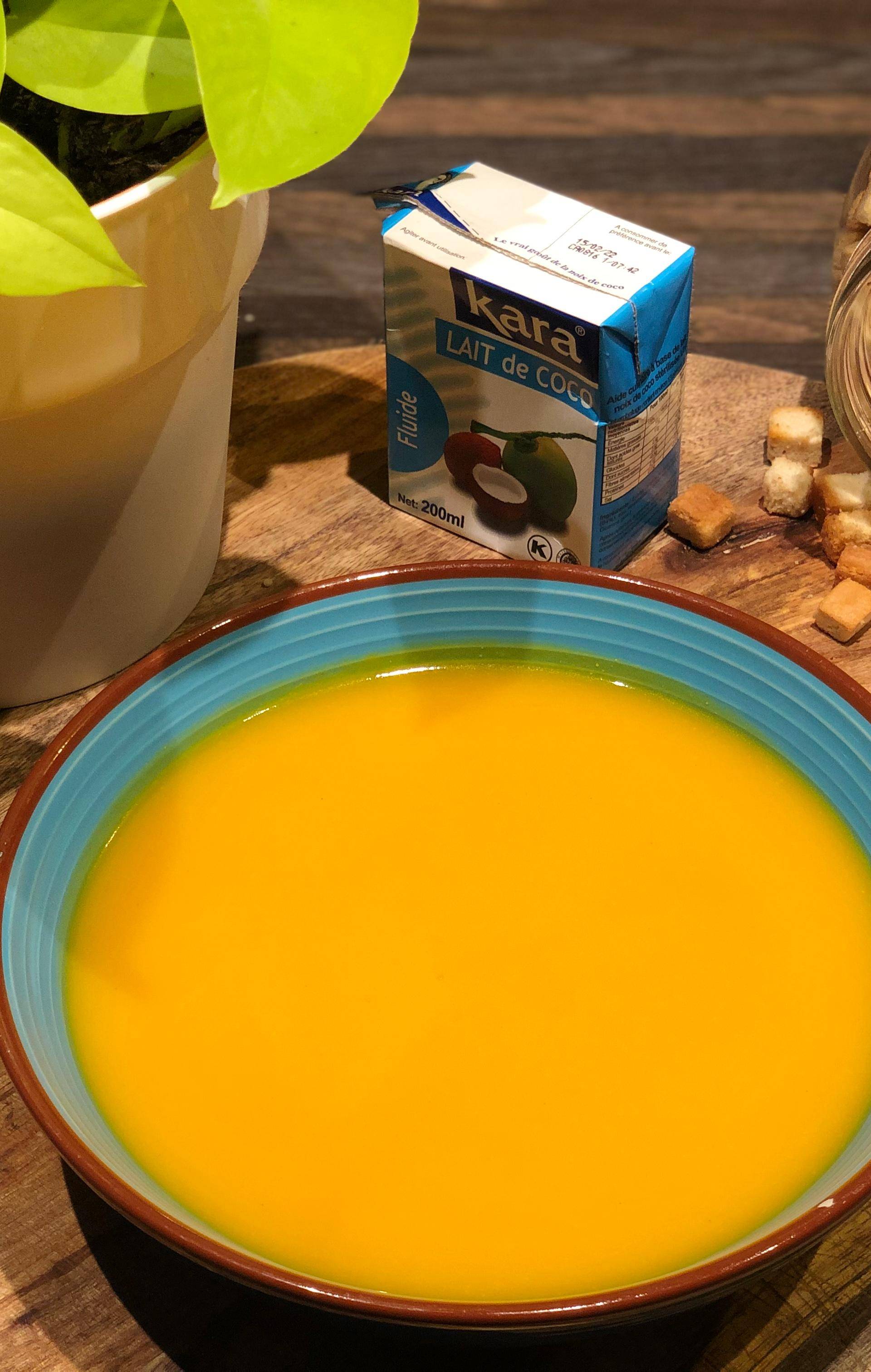 Soupe Potimarron et Coco - Recette Companion Connect XL | Moulinex