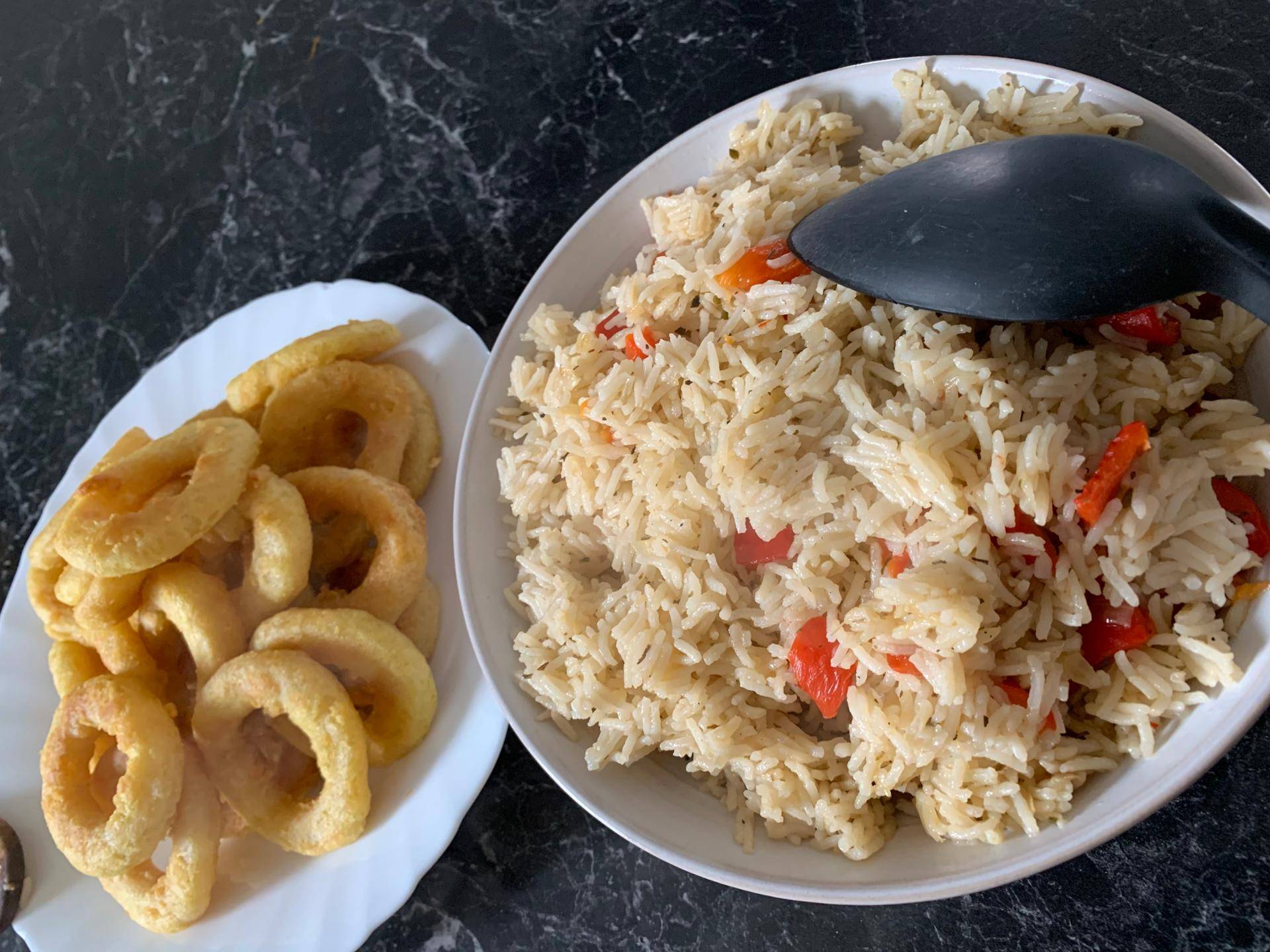 Riz aux poivrons et oignons - Recette Cookeo | Moulinex