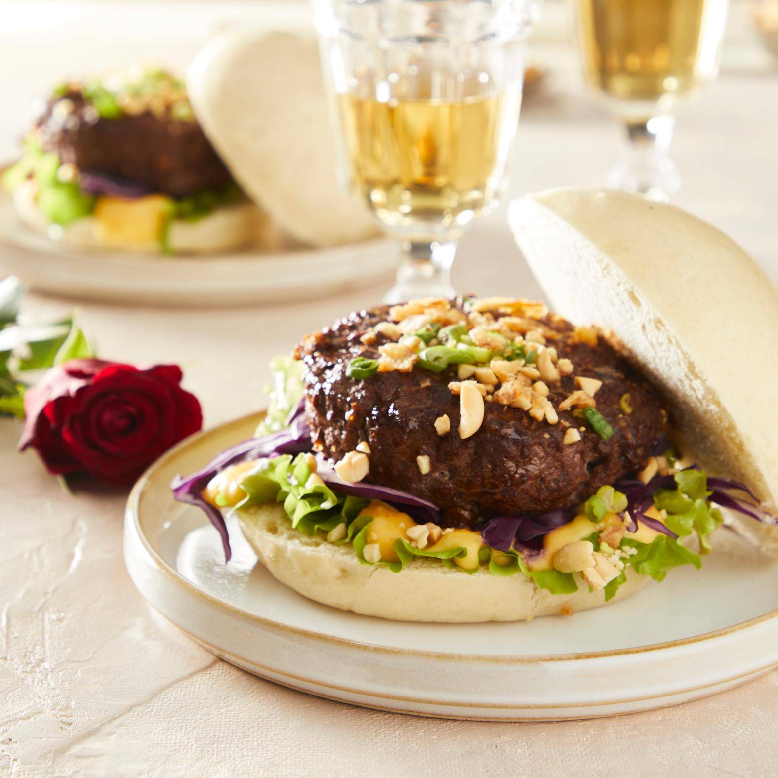 Bao burger - Recette EASY FRY GRILL & STEAM 3 in 1 | Moulinex