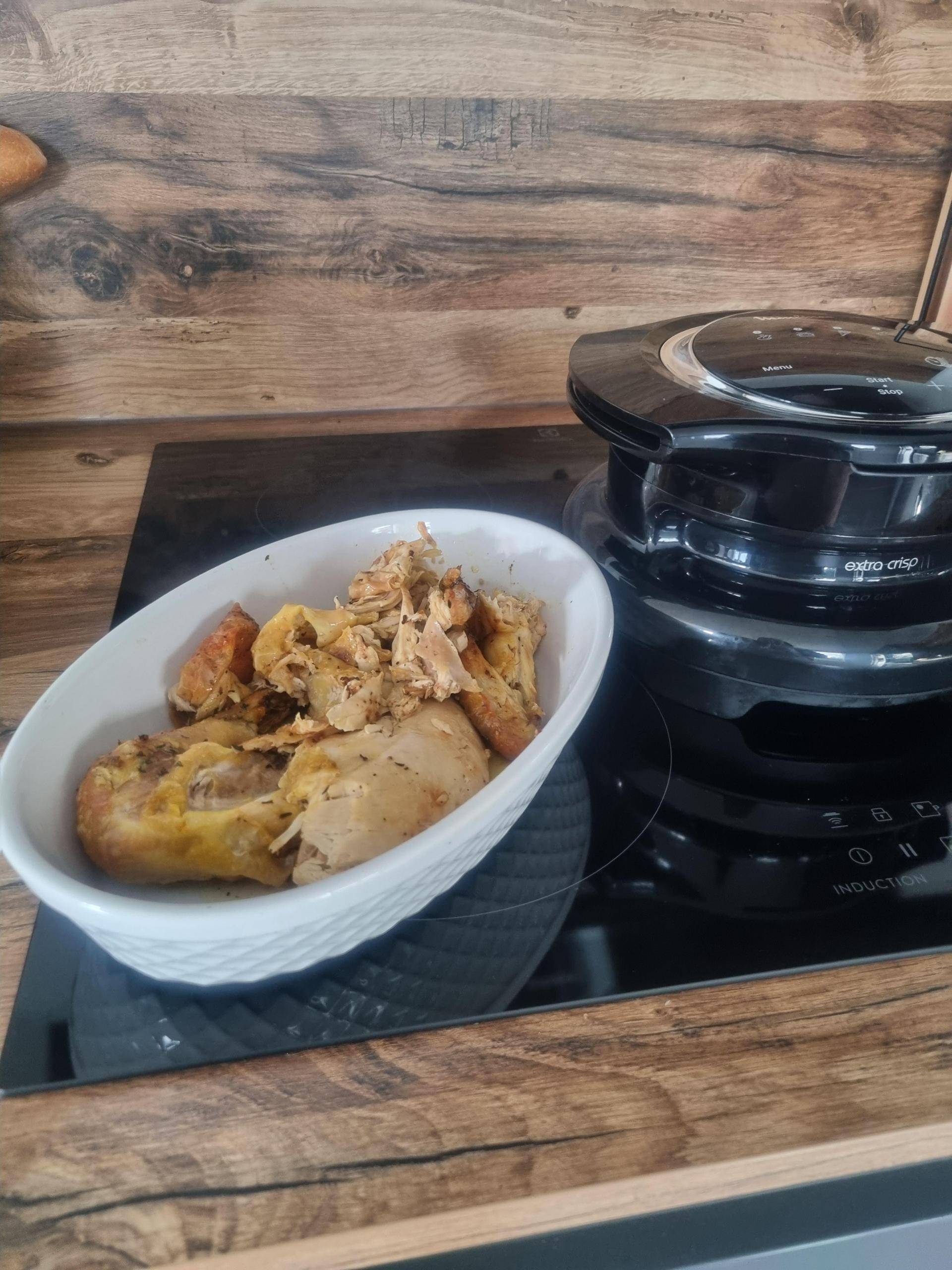 Poulet rôti à l'extra crisp - Recette Cookeo | Moulinex