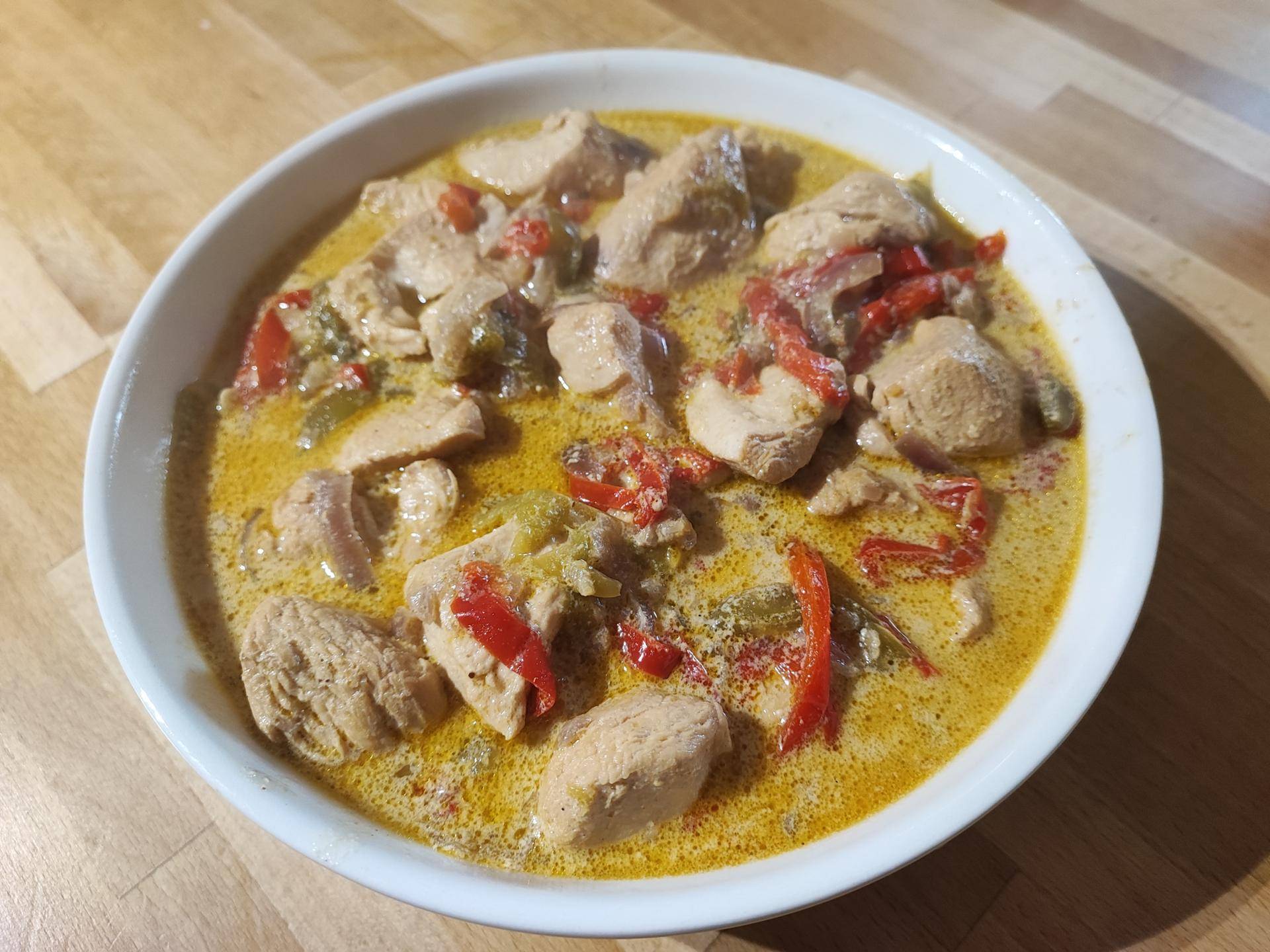 Curry Thaï De Poulet à la citronnelle - Recette Cookeo V3 | Moulinex