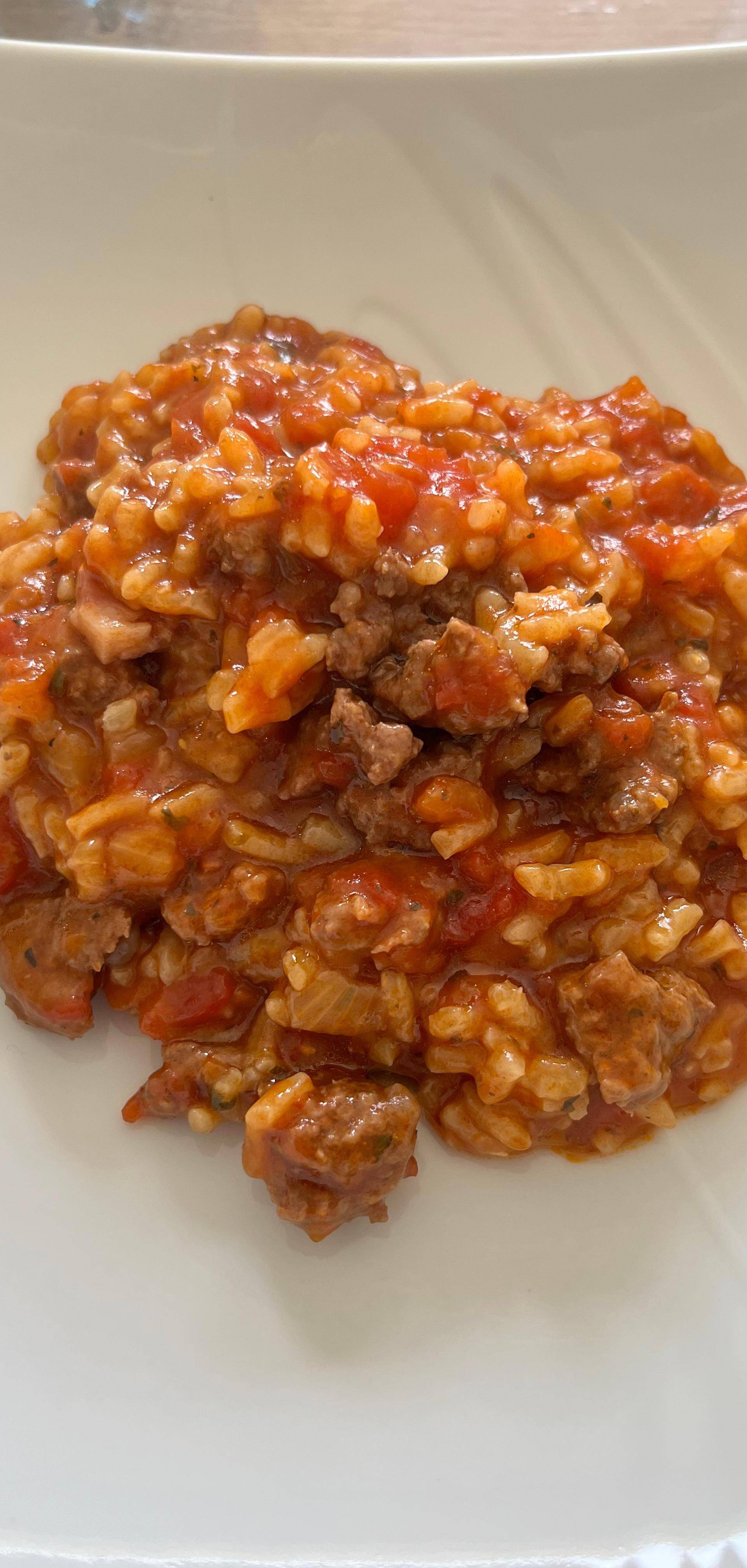 Risotto bolognaise et carotte - Recette Cookeo | Moulinex