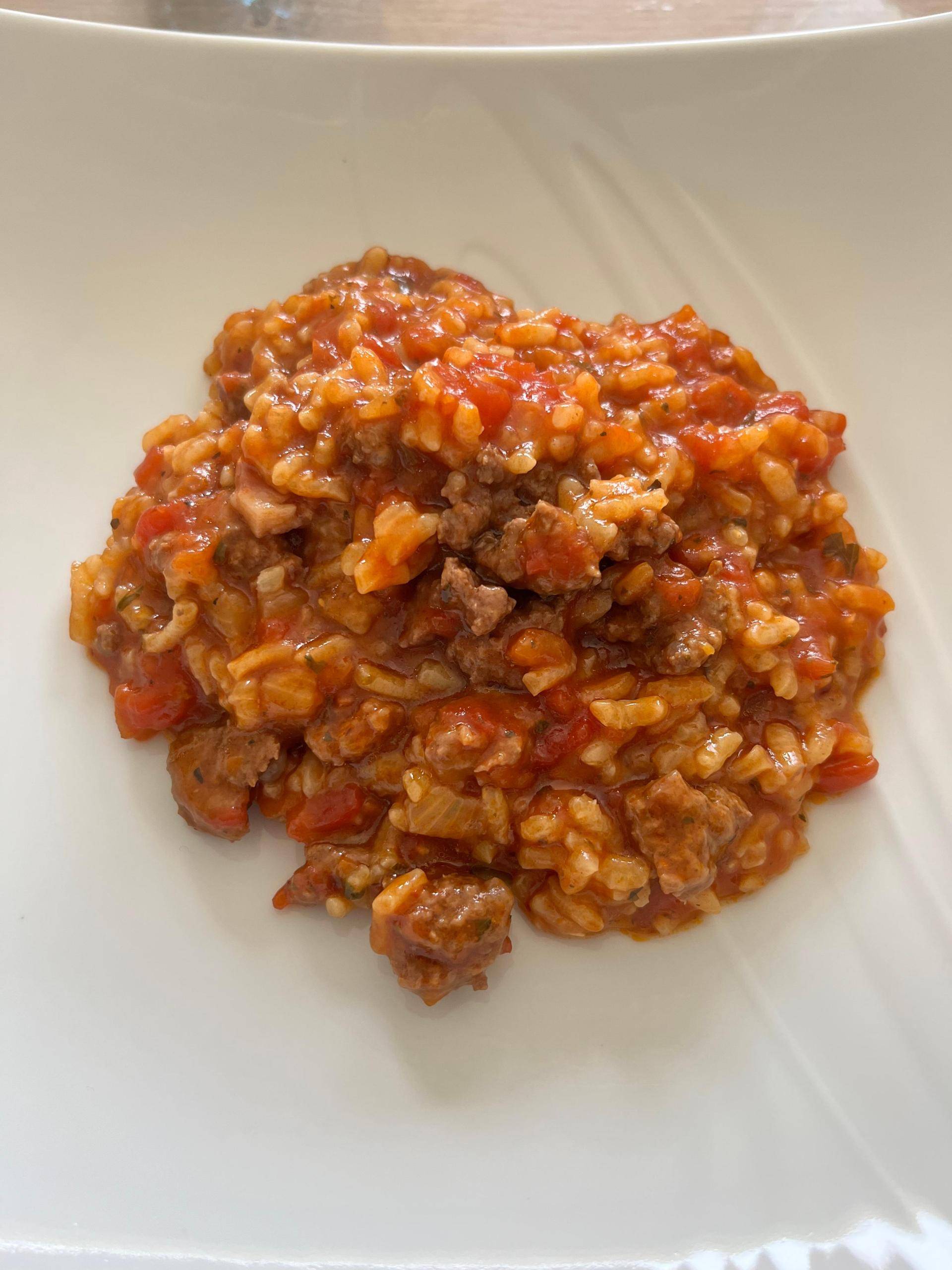 Risotto bolognaise et carotte - Recette Cookeo | Moulinex