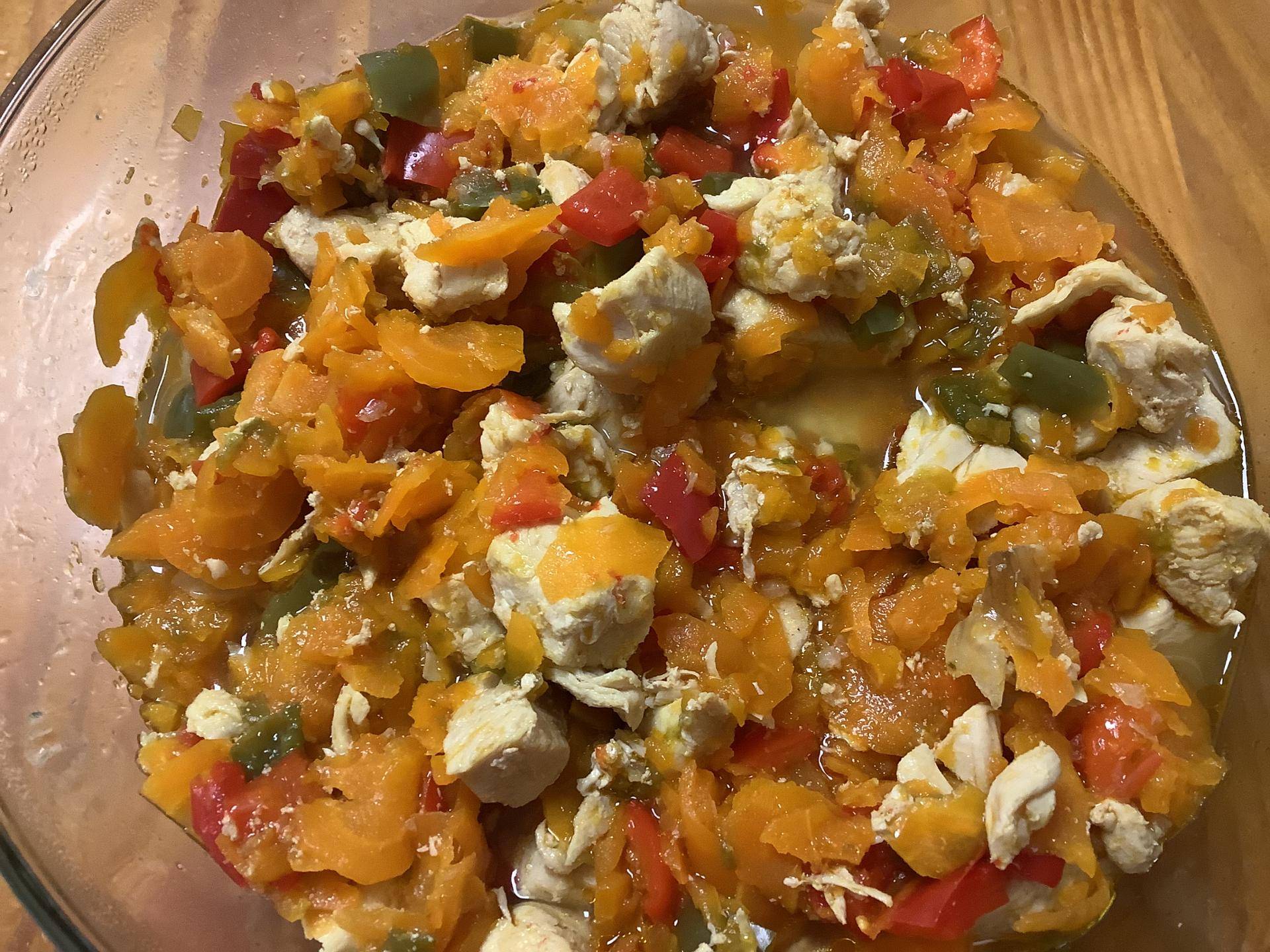 Poulet et ses légumes sucrés de Nannou - Recette Cookeo | Moulinex