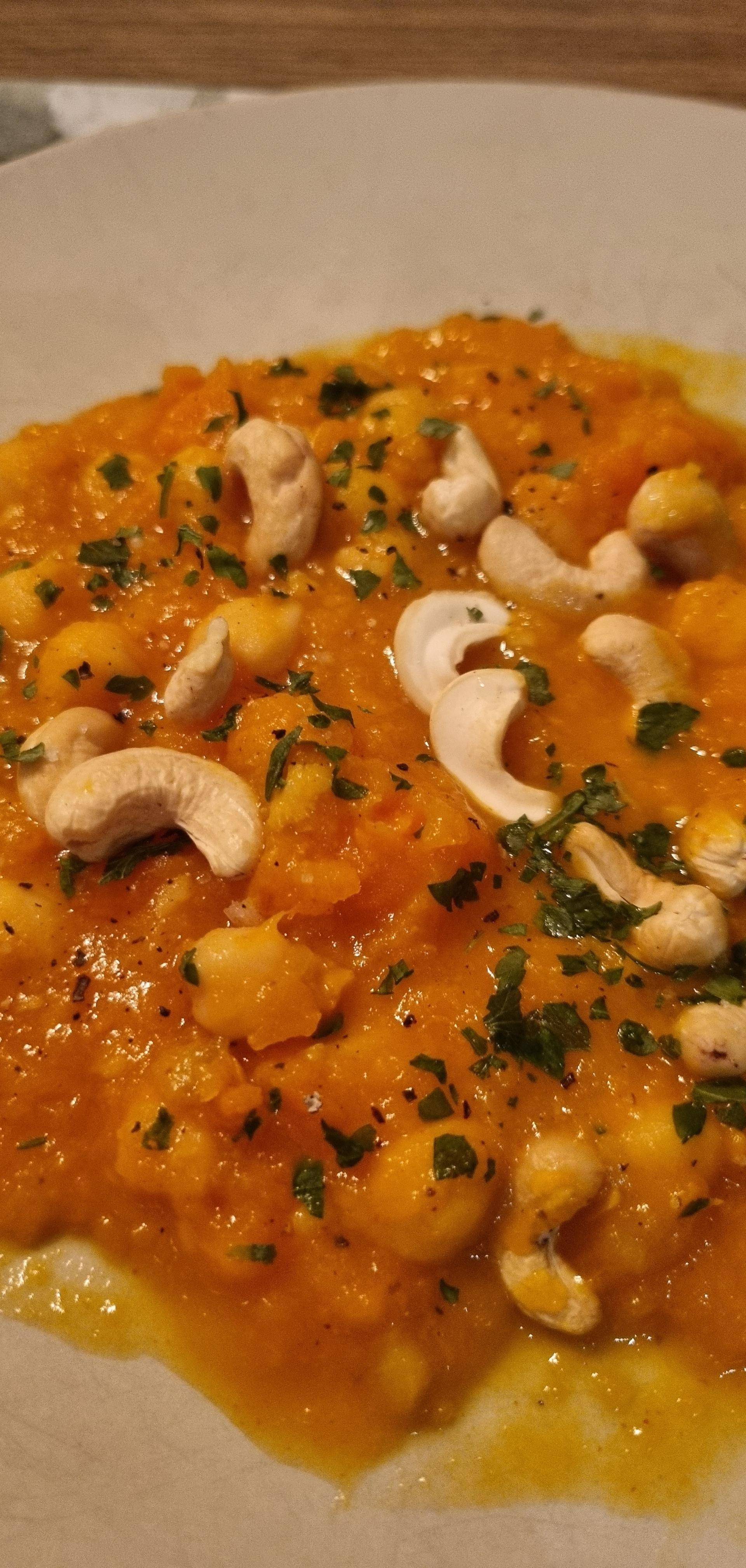 Curry de patates douces - Recette Companion Connect XL | Moulinex