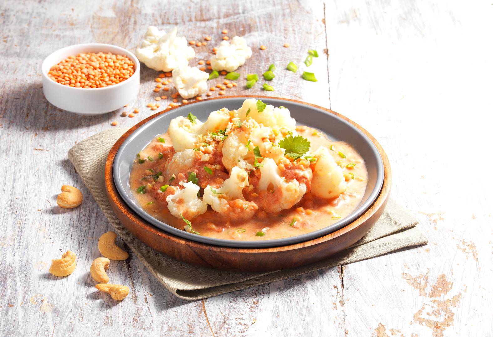 Tikka masala au chou-fleur - Recette Cook'in One | Moulinex