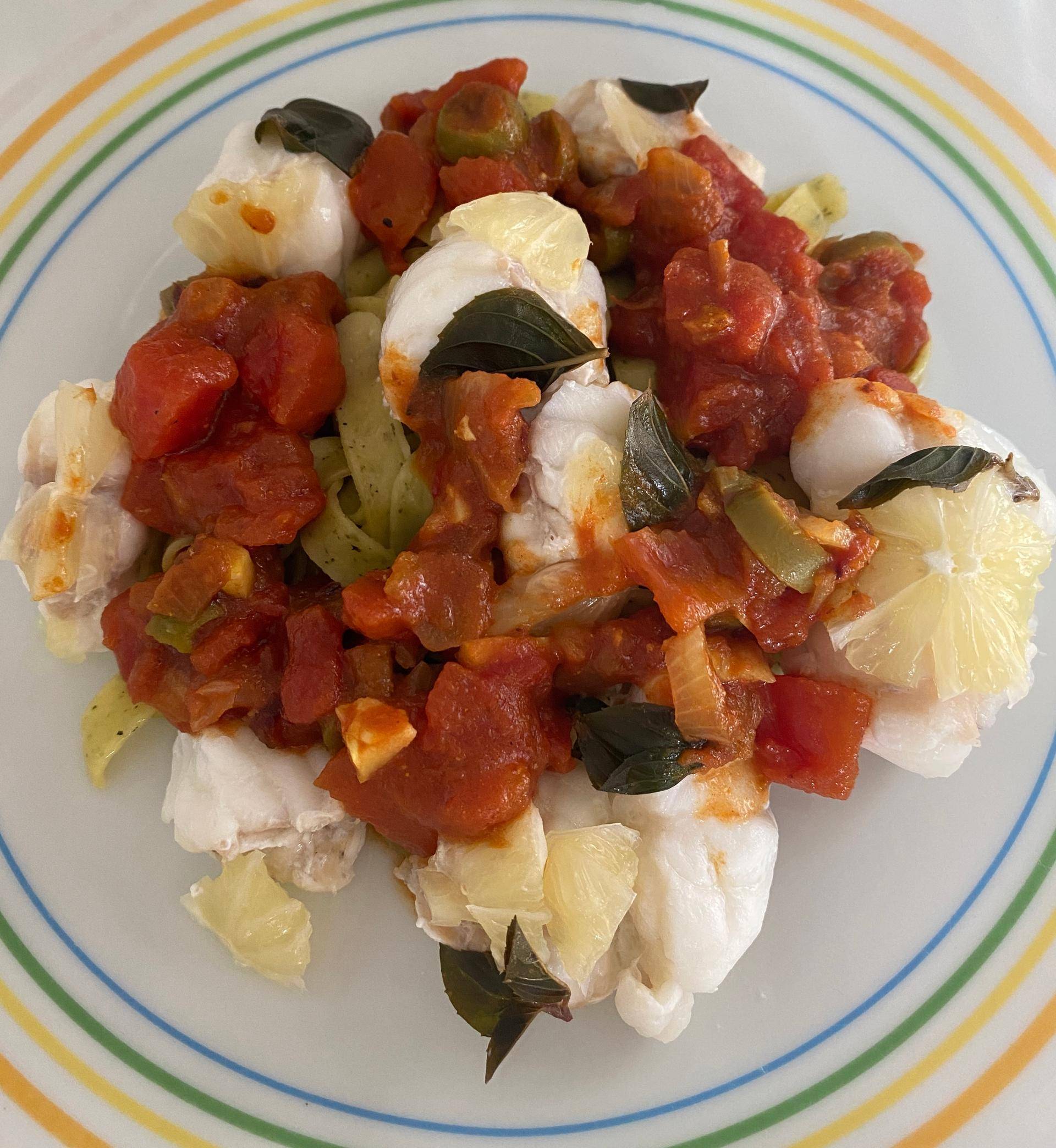 Lotte à la vapeur citronnée, tomate au curry au Companion de Cyril Lignac - Recette Companion XL | Moulinex