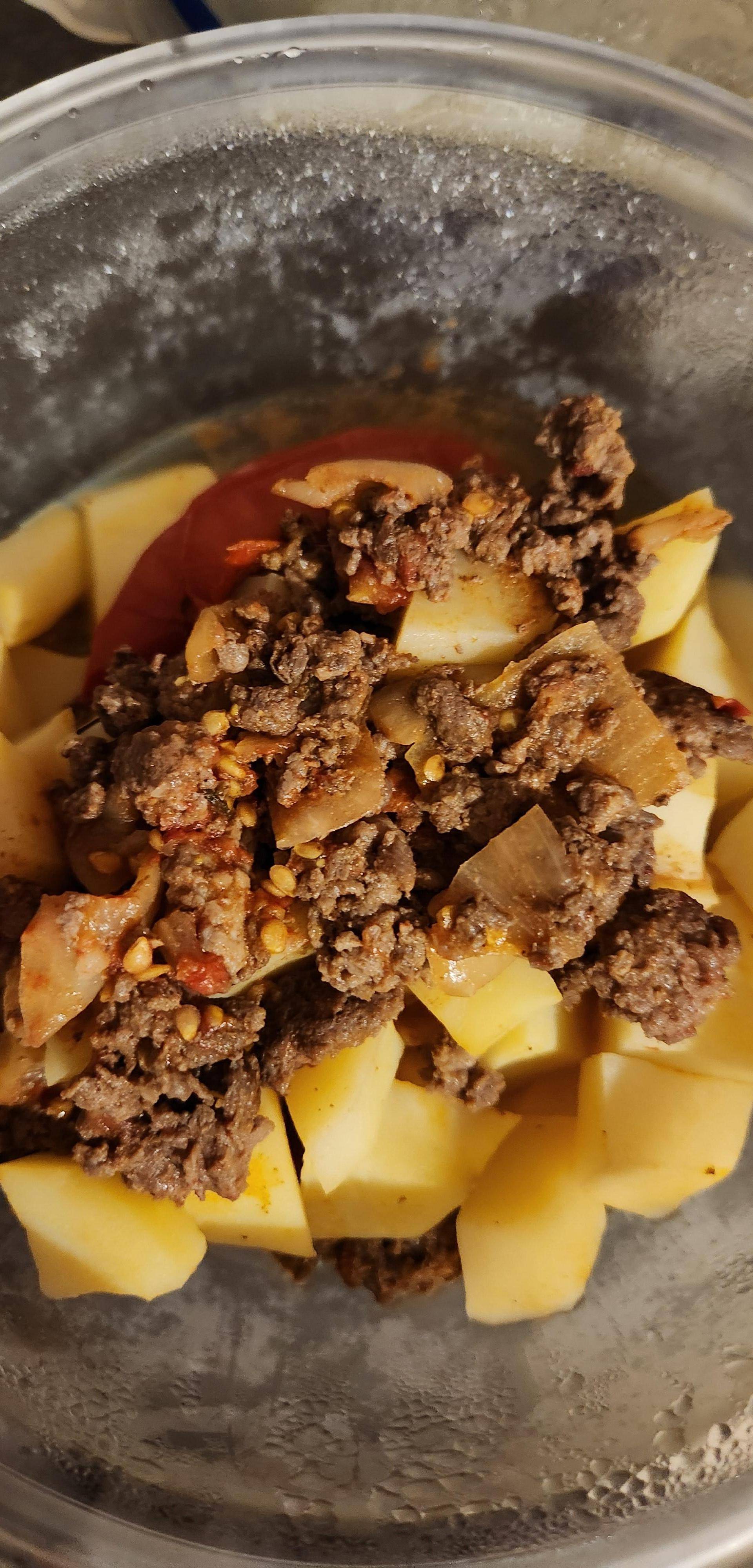 Pommes de terre farçies - Recette Cookeo | Moulinex
