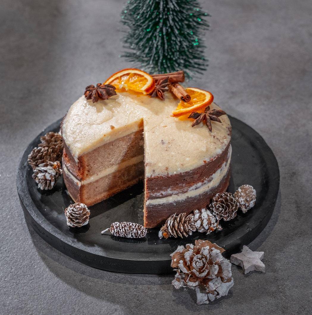 Gâteau de Noël au pain d'épices - Recette Kitchen Machines Touch/Touch + | Moulinex