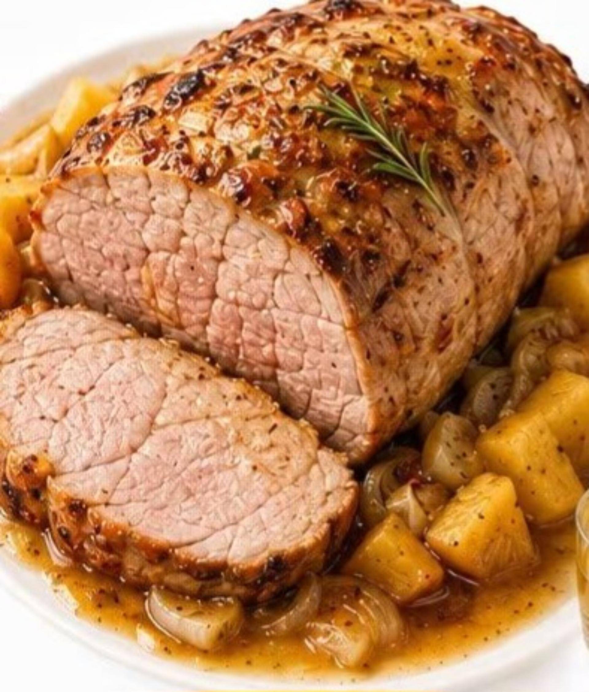 Rôti de porc à l'ananas de Sophie - Recette Cookeo Infinity Autostir | Moulinex