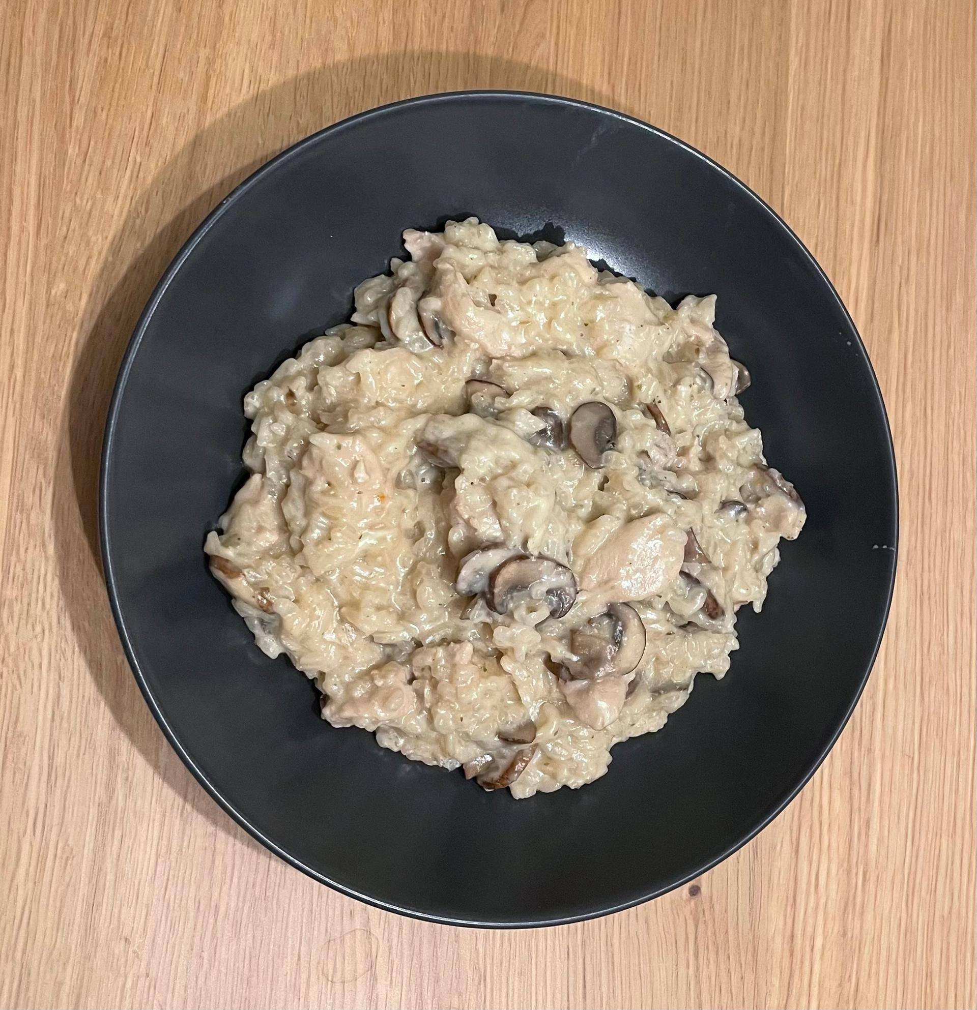 Risotto aux champignons et au poulet - Recette Companion Connect XL | Moulinex