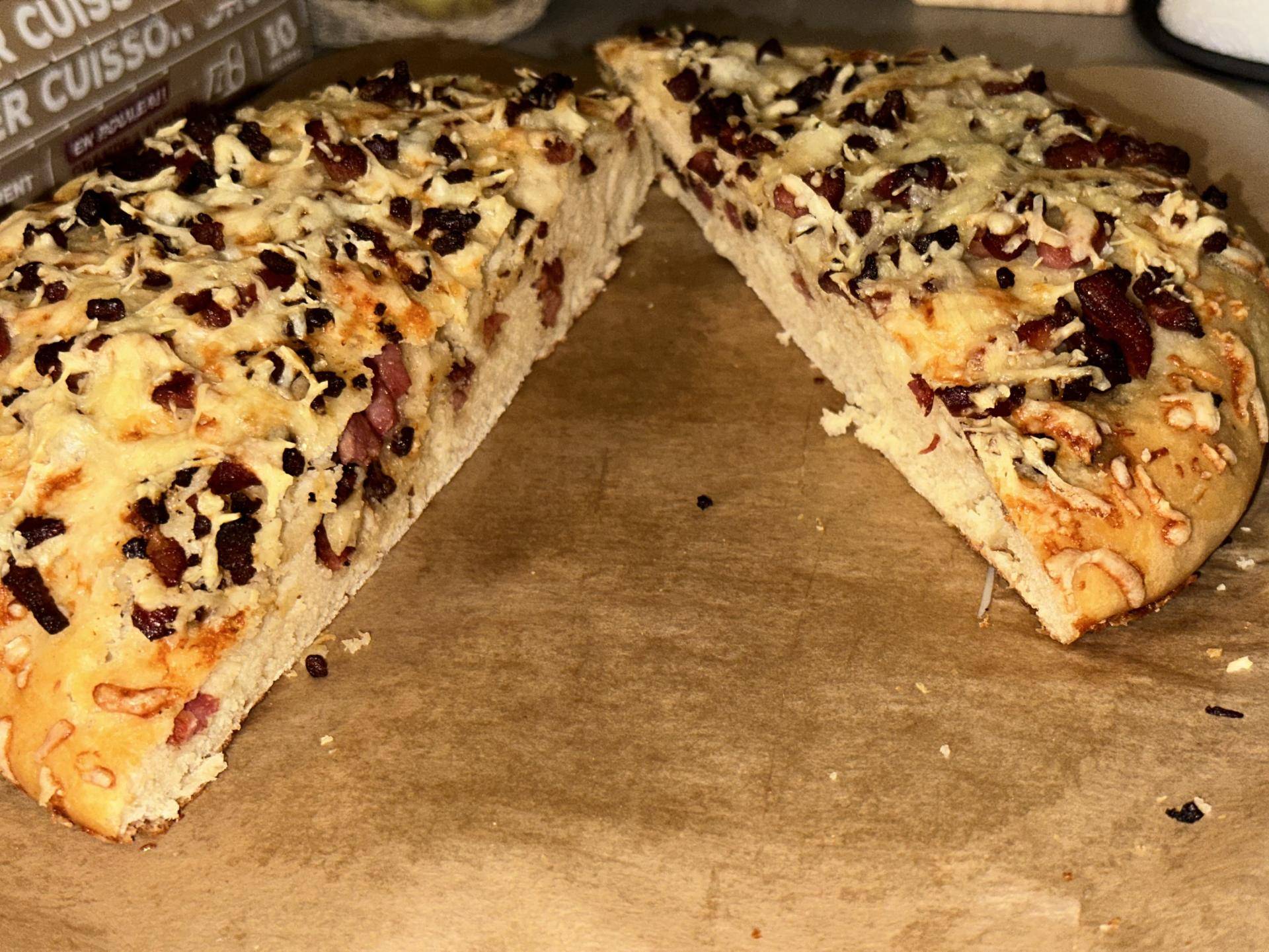 Fougasse lardons fromage - Recette Companion XL | Moulinex