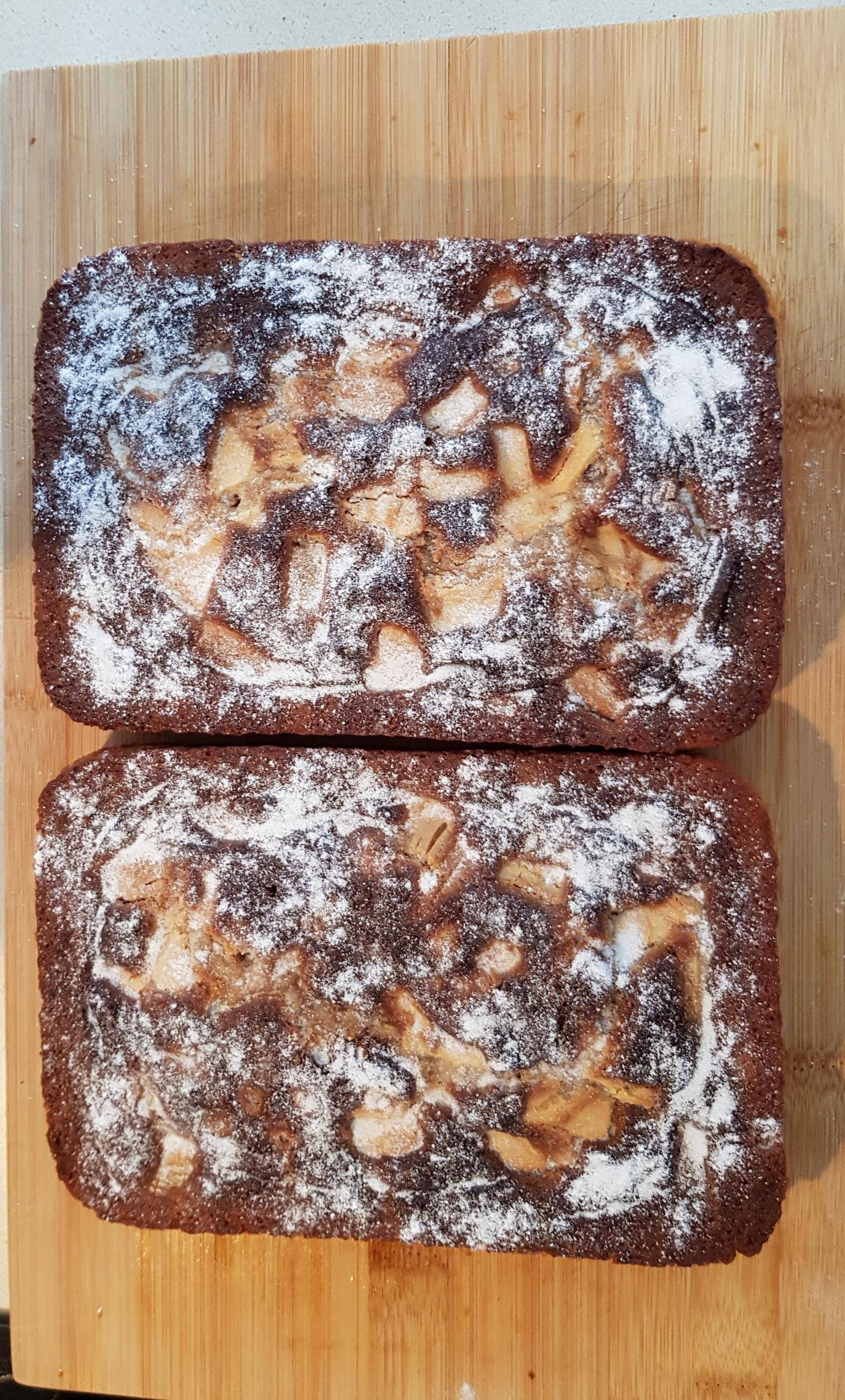 Brownies au chocolat blanc noix de pécan et cannelle - Recette Companion Connect | Moulinex