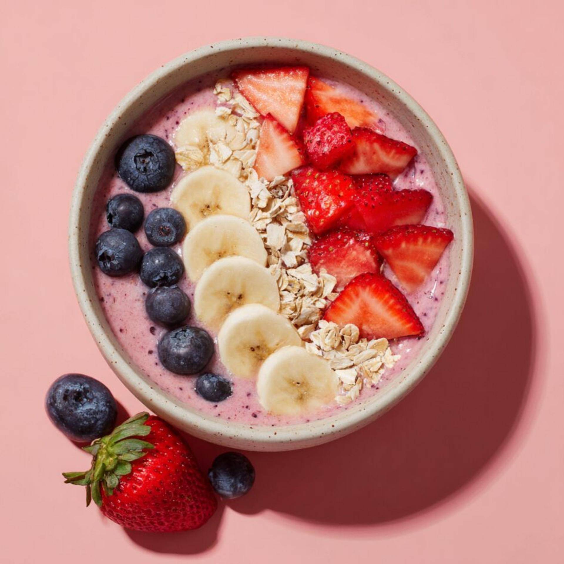 Smoothie bowl aux fruits rouges - Recette Dolci | Moulinex