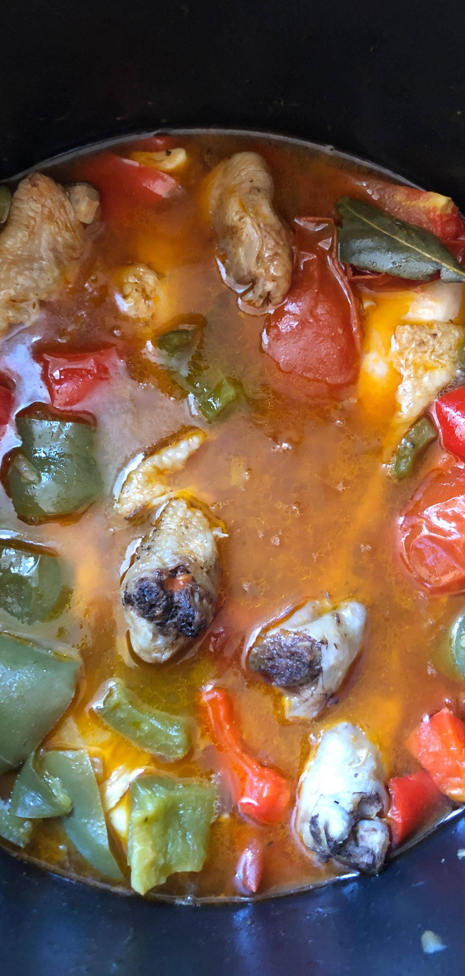 Poulet basquaise sans vin blanc - Recette Cookeo | Moulinex