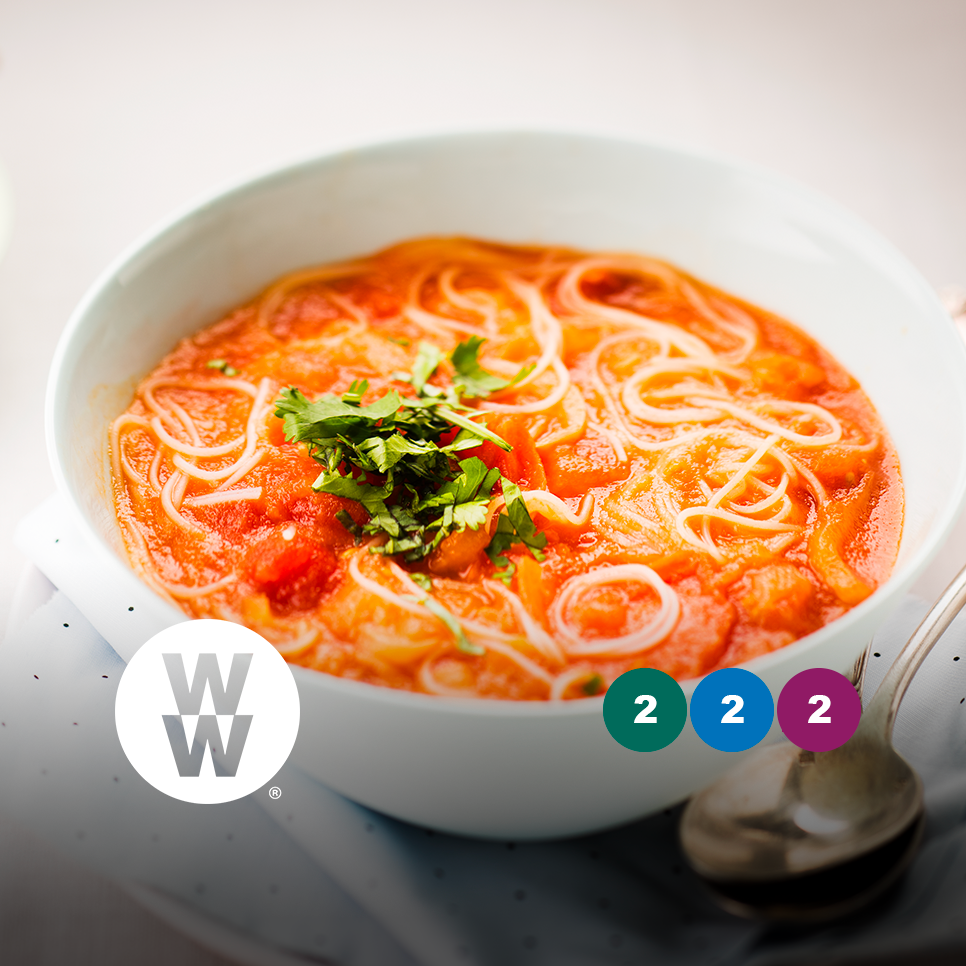 Soupe tomate et citronnelle WW - Recette Cookeo | Moulinex