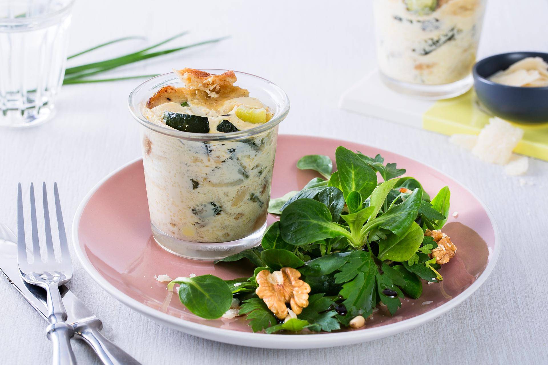 Gewonnen brood met courgette en Parmezaanse kaas - Recette Cookeo | Moulinex