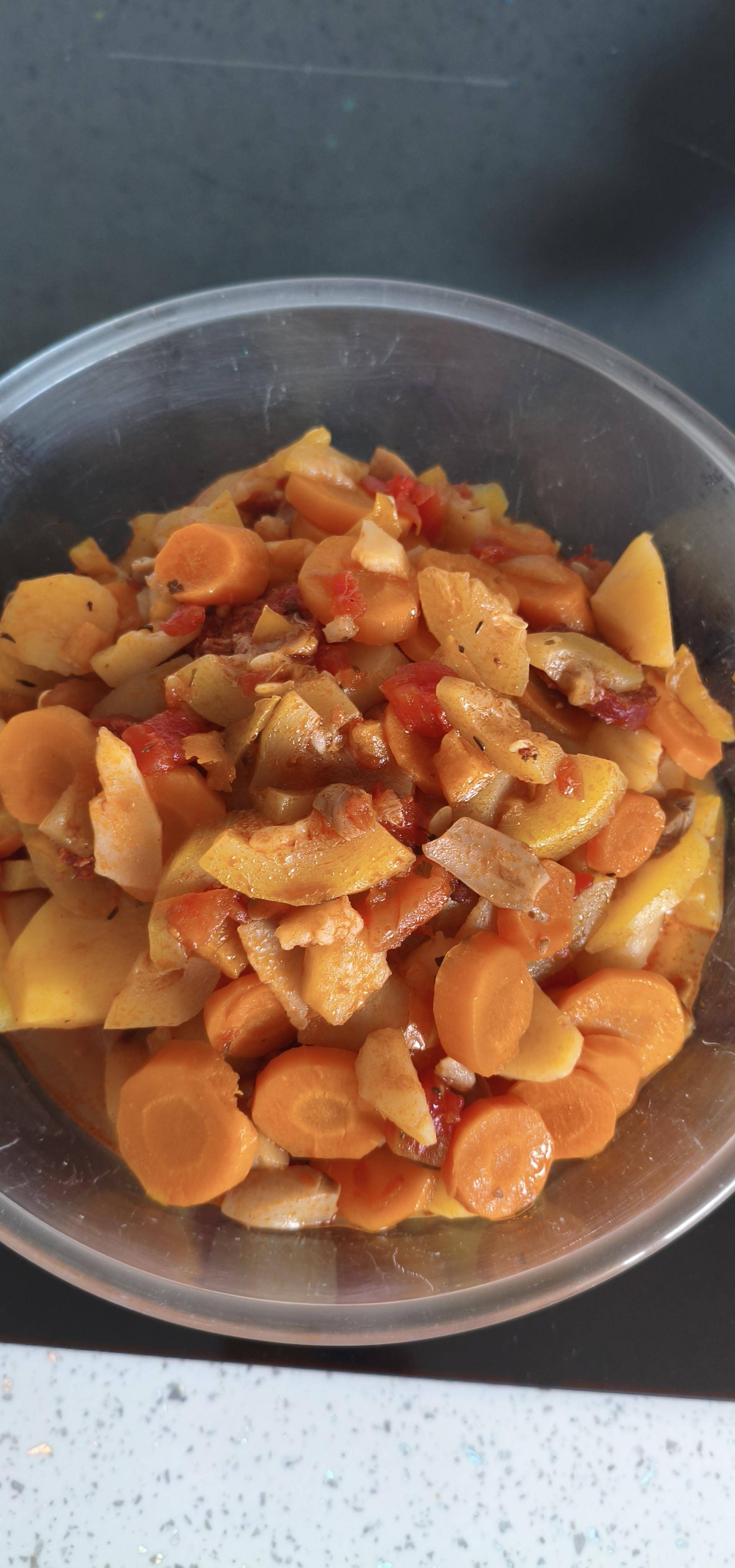 Poêlé légumes chorizo - Recette Cookeo V3 | Moulinex