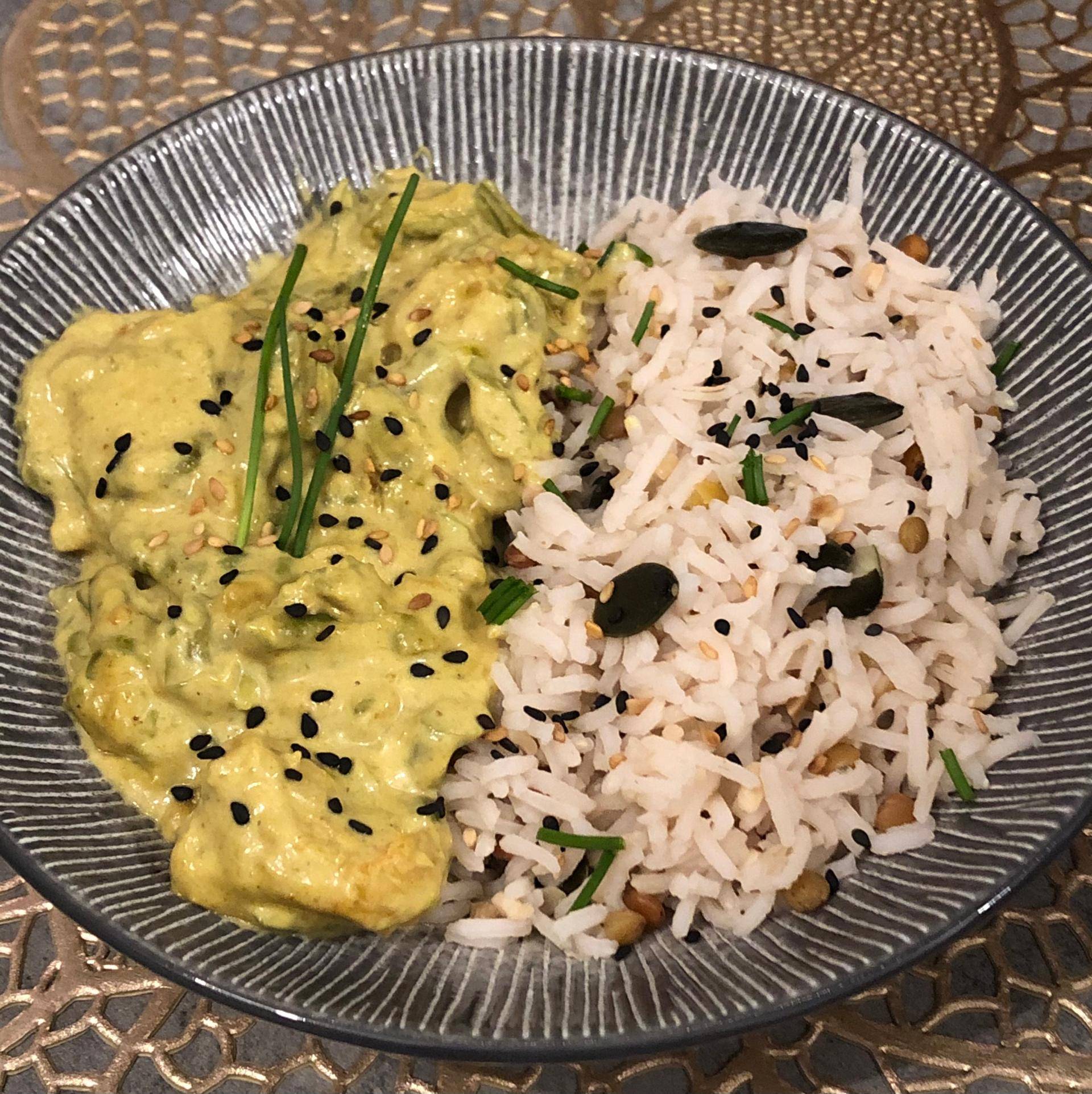 Crevettes curry & coco - Recette Cookeo | Moulinex
