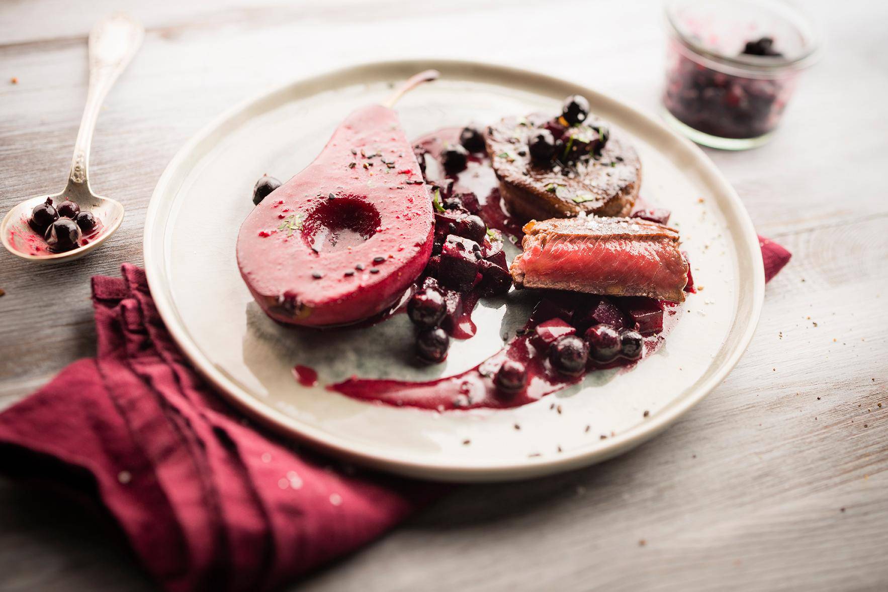 Dos de chevreuil au cassis - Recette Cookeo | Moulinex