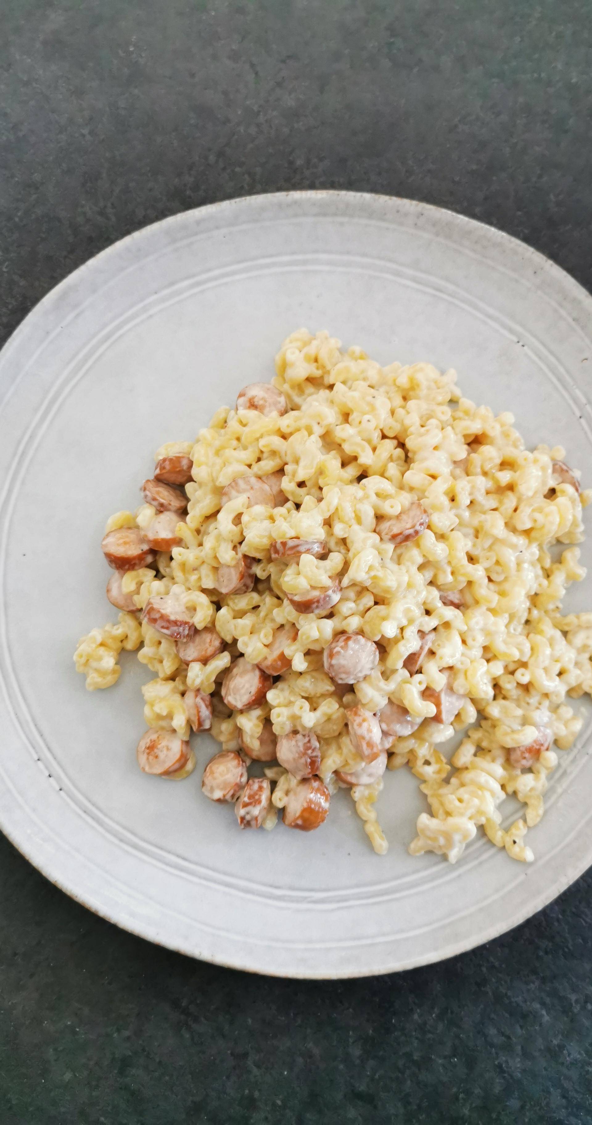 Pâtes knacki vache kiri - Recette Cookeo | Moulinex