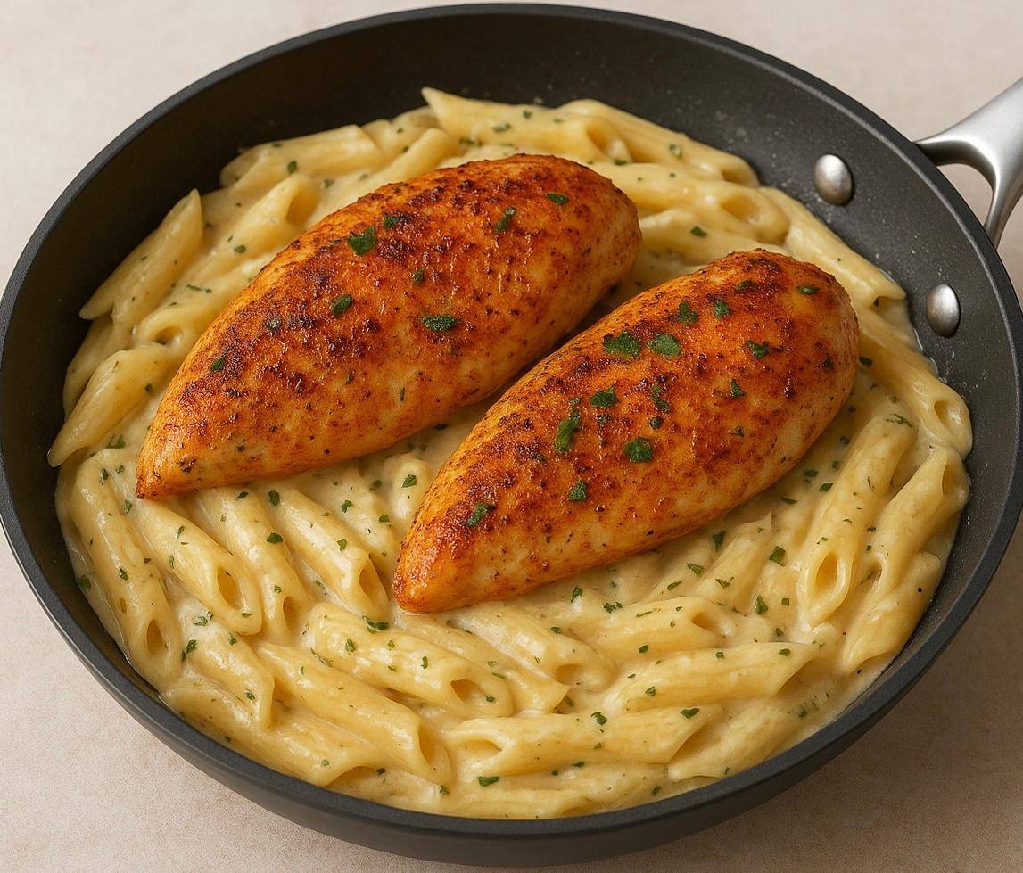 Pennés au Poulet - Recette Companion Connect XL | Moulinex