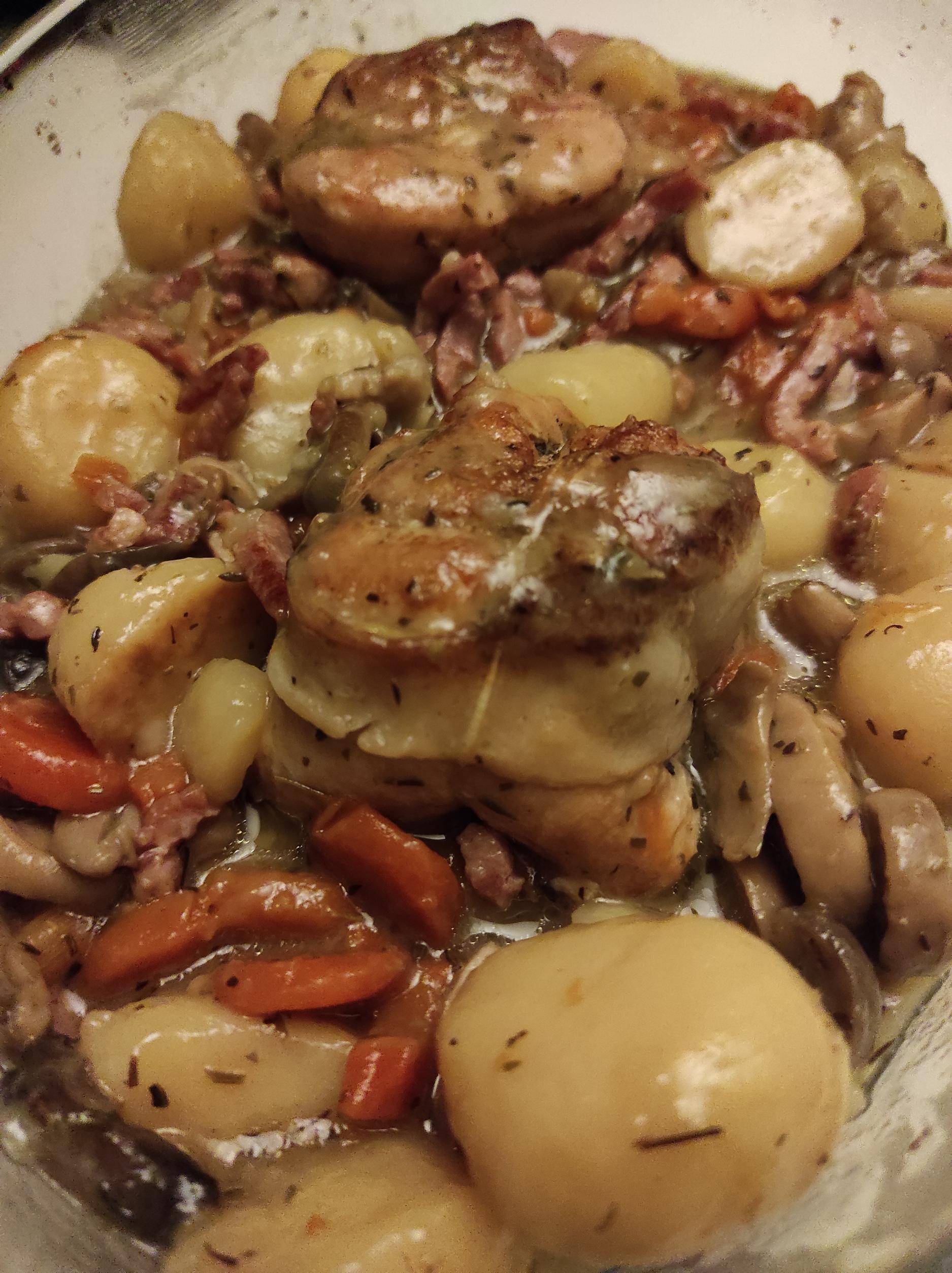 Paupiettes de poulet à la forestière - Recette Cookeo | Moulinex
