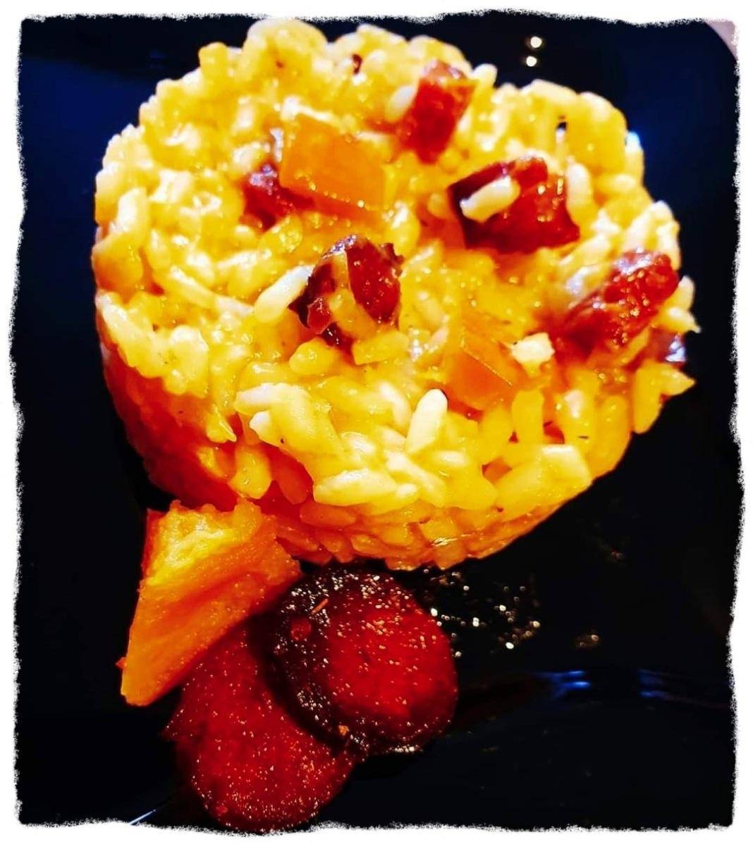 Risotto de butternut et chorizo - Recette Cookeo V3 | Moulinex