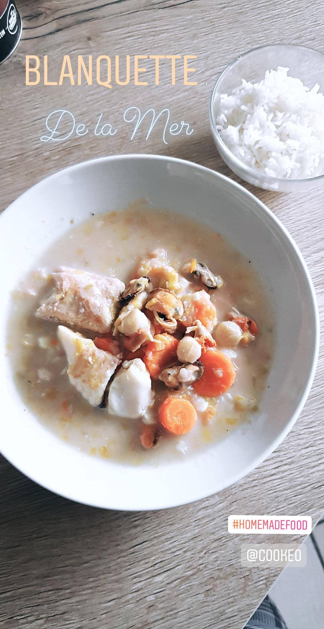 Blanquette de la Mer - Recette Cookeo | Moulinex